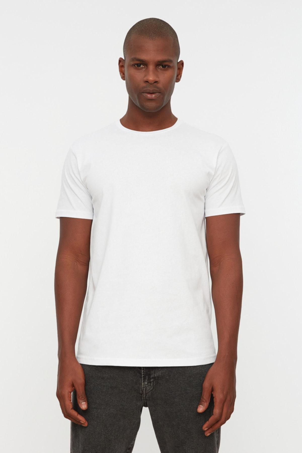 White Crew Neck T-Shirt