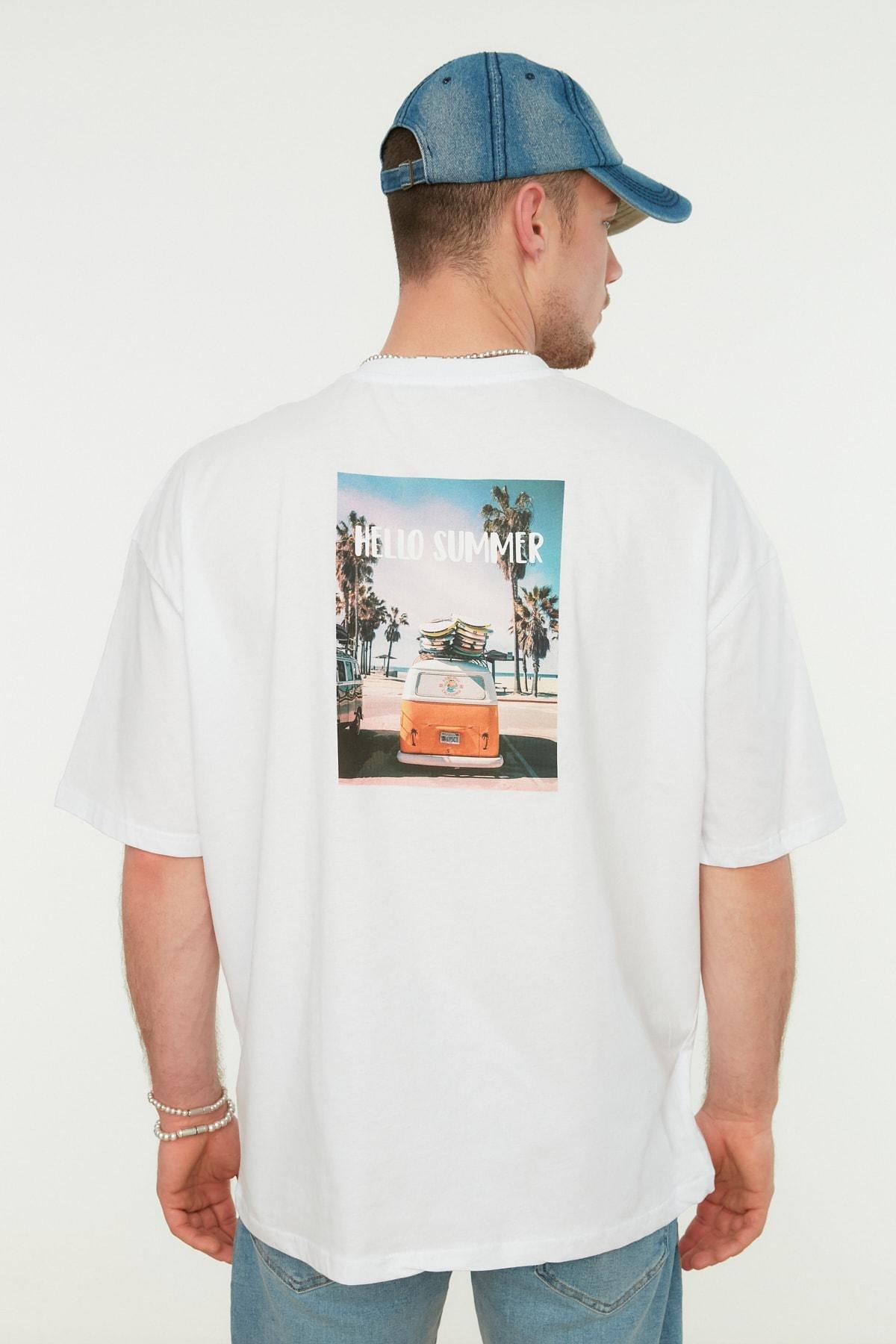 White Regular Tshirt, , large image number 0
