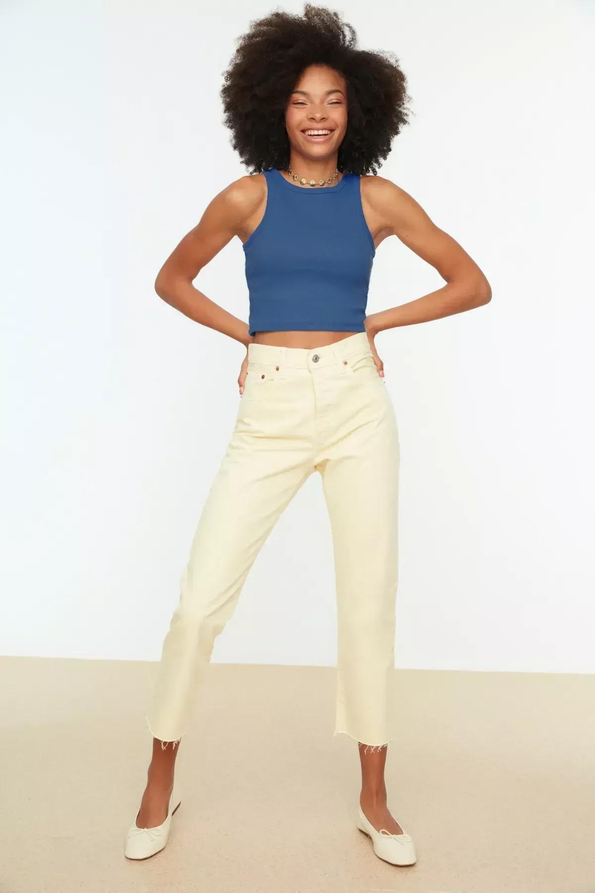 Navy Halter Neck Camisole, , large image number 2