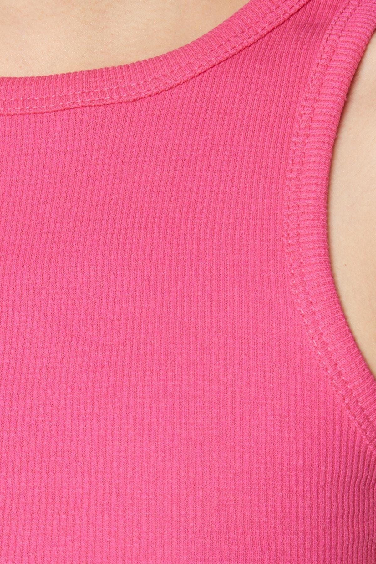 Pink Slim Halterneck Camisole, , large image number 3