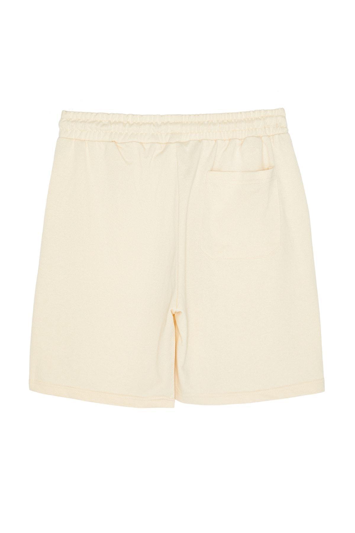 Grey Mid Waist Shorts, Set Of 2, , large image number 5
