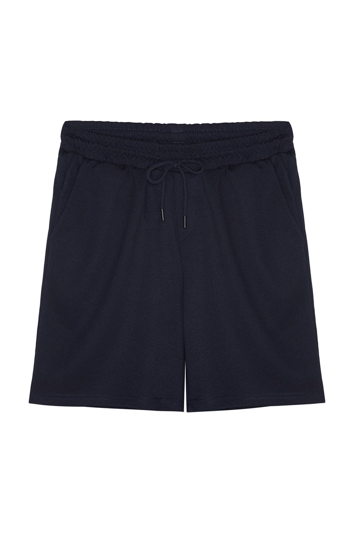 Grey Mid Waist Shorts, Set Of 2, , large image number 6