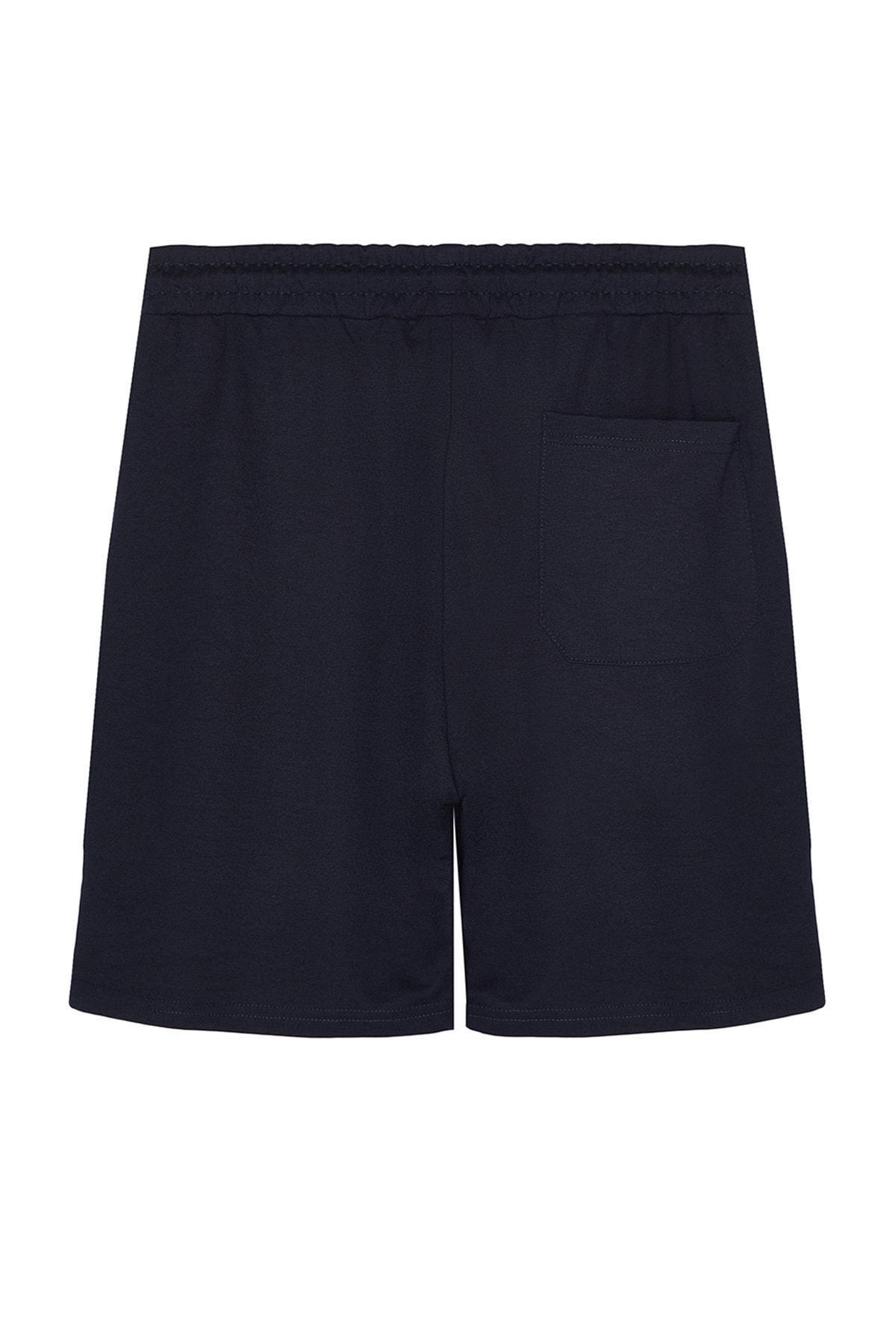 Grey Mid Waist Shorts, Set Of 2, Gray, large image number 12