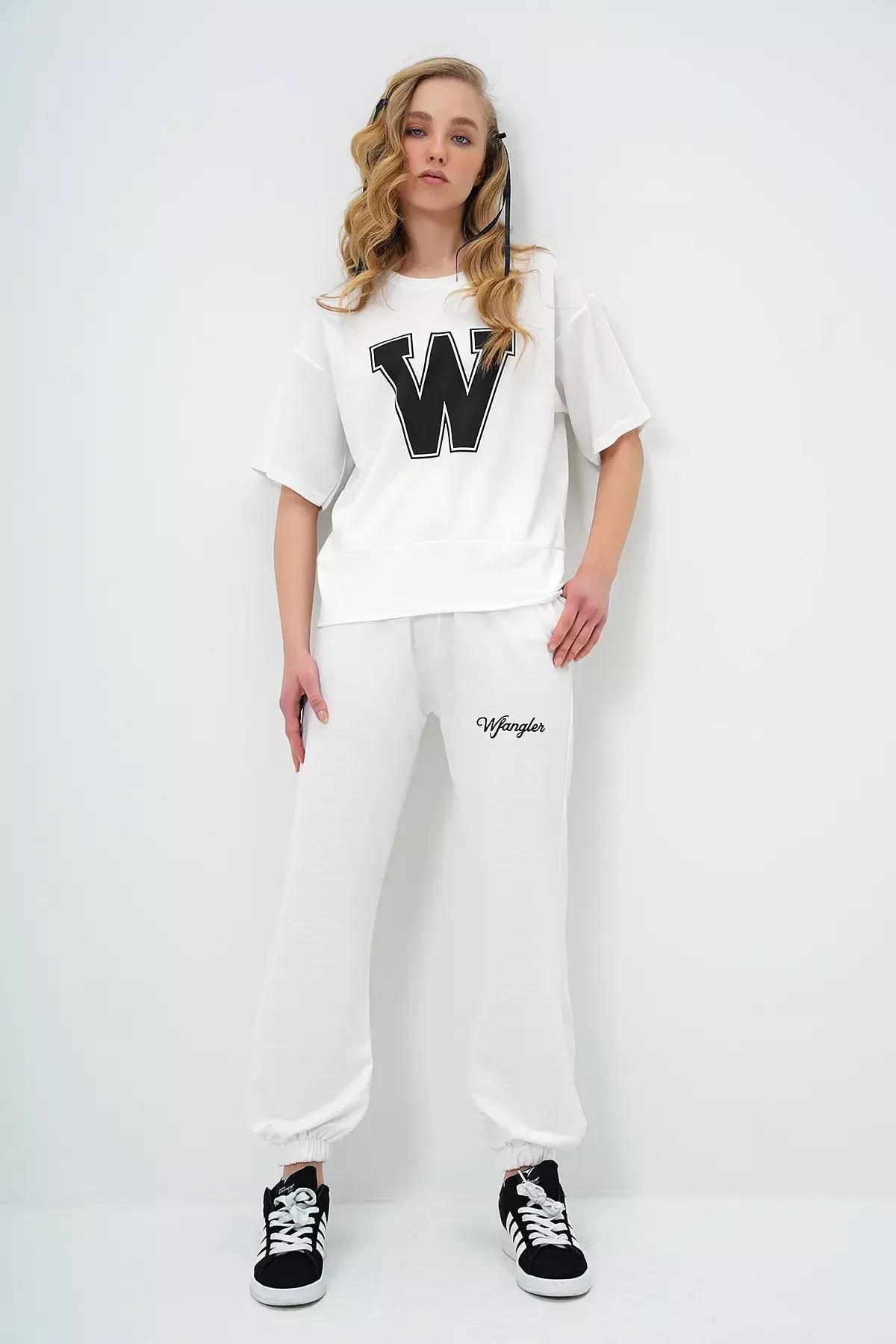 Cream Crew Neck Sweatshirt, Ecru, large image number 0