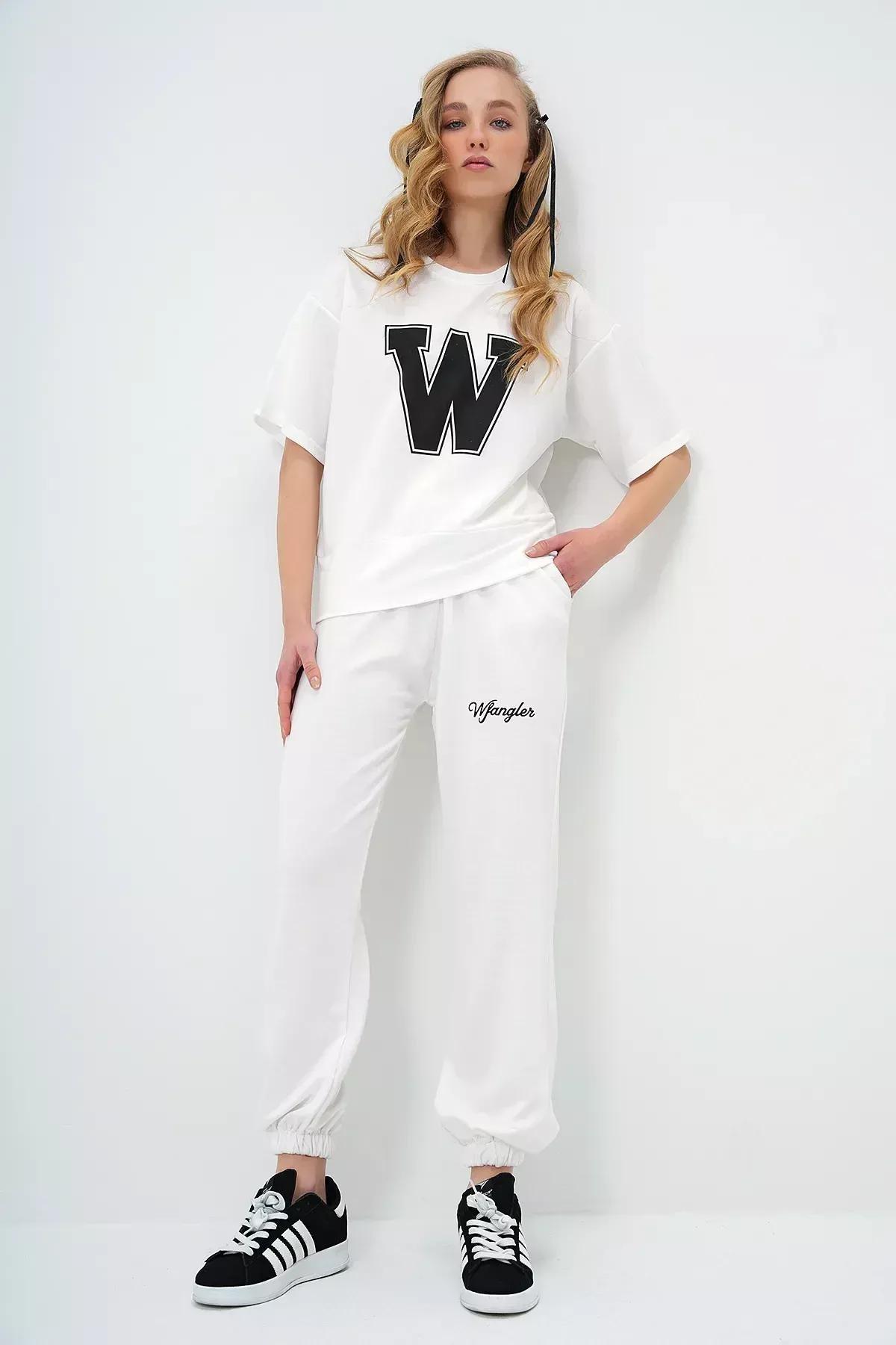 Cream Crew Neck Sweatshirt, Ecru, large image number 1