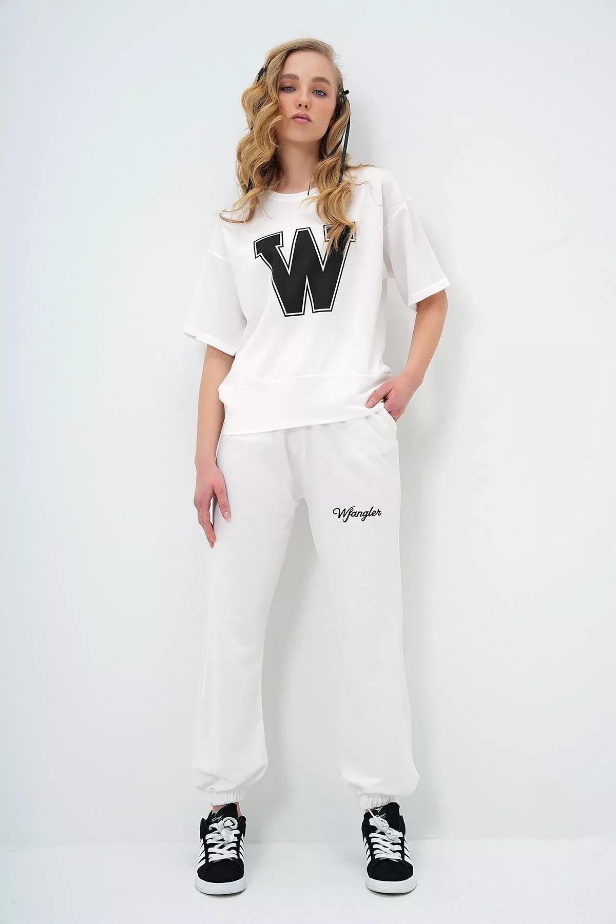 Cream Crew Neck Sweatshirt, Ecru, large image number 3