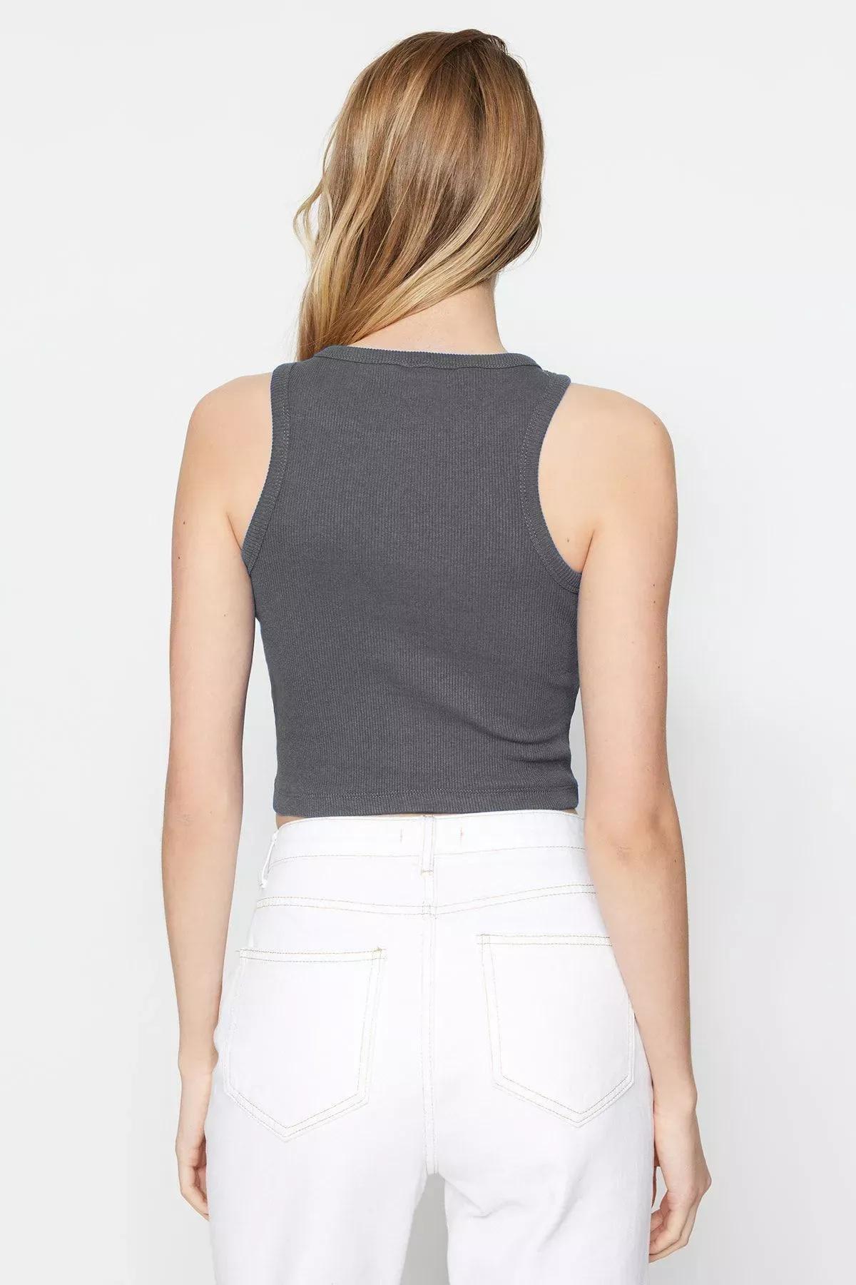 Green Halter Neck Undershirts, set of 2, C101_7112, large image number 7