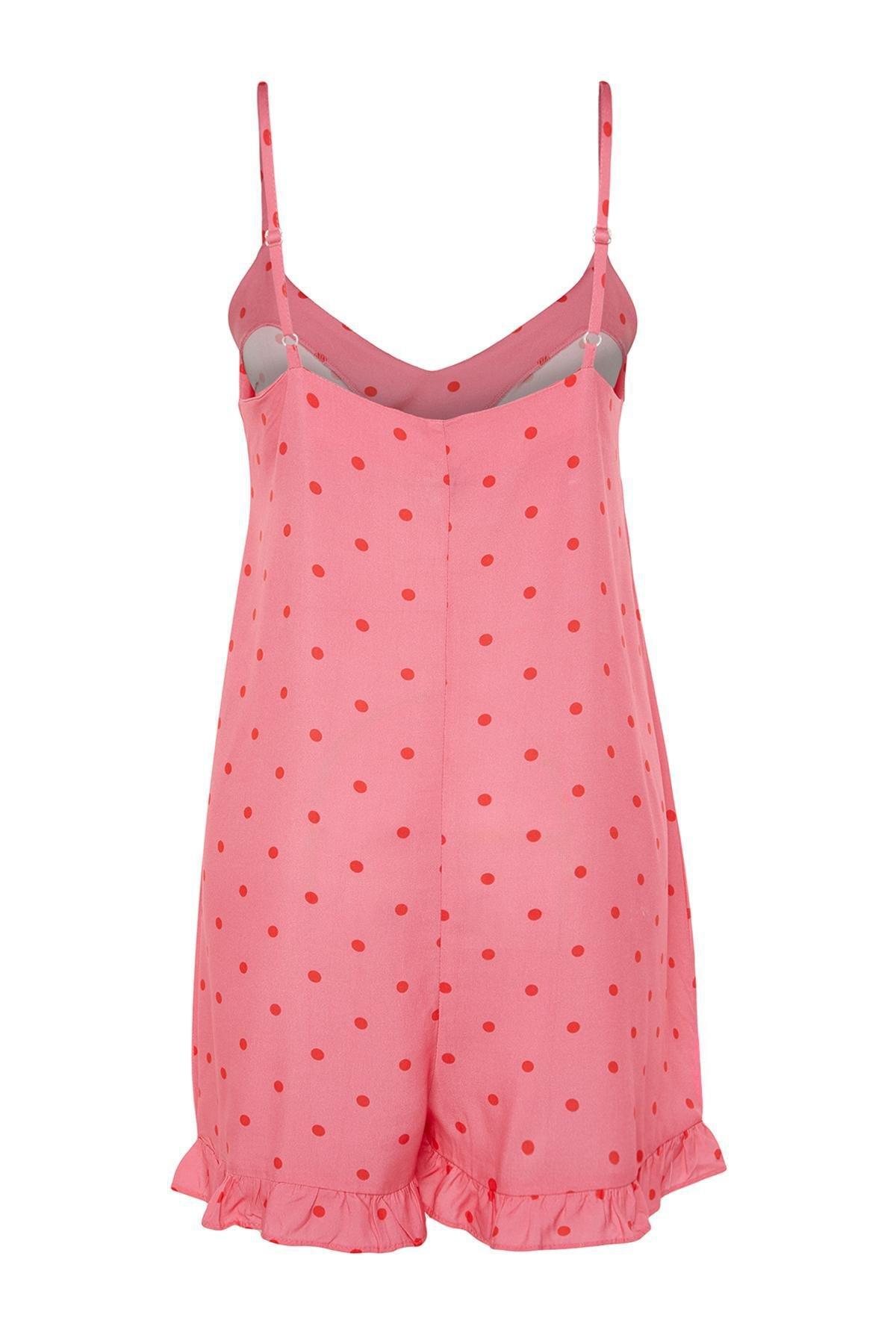 Pink Polka Dot Jumpsuit, , large image number 6