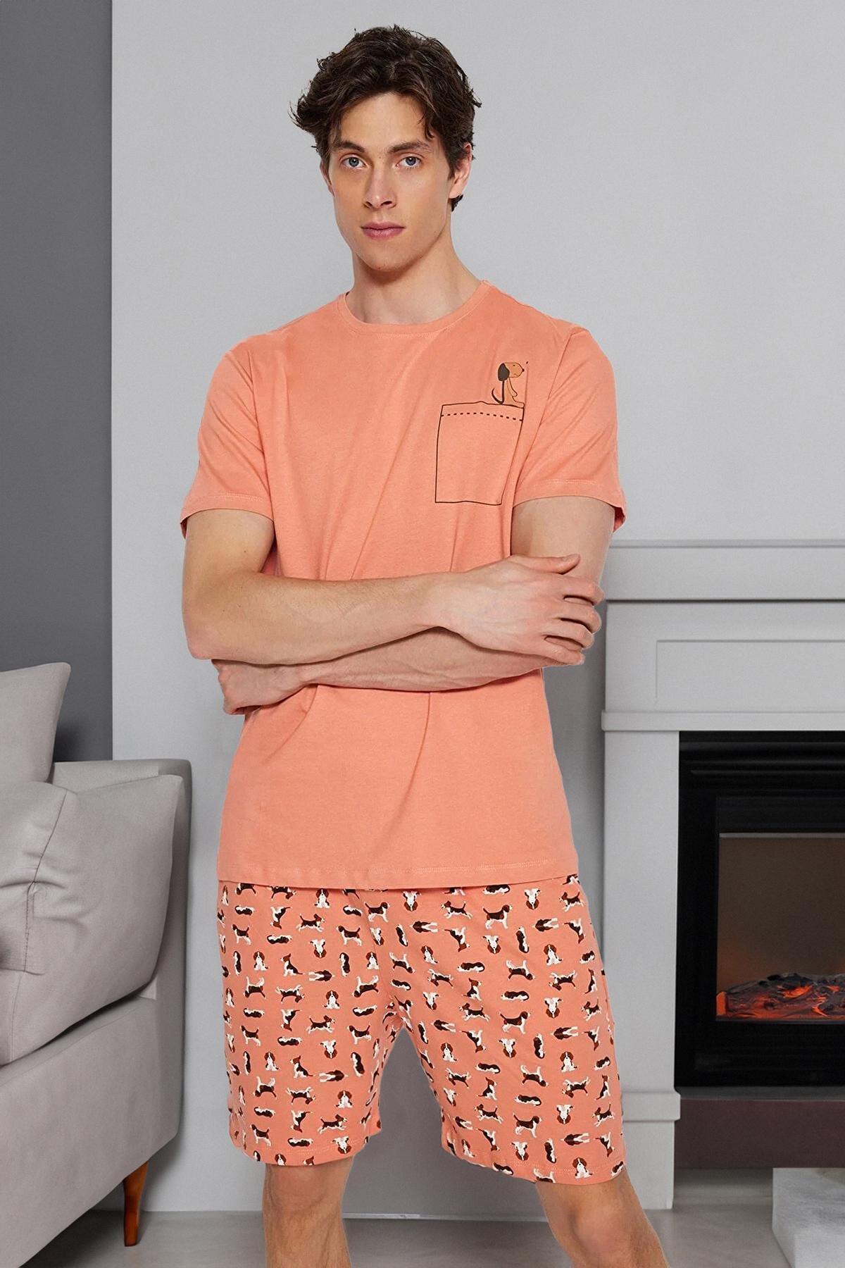 Pink Graphic Pyjama Set, , large image number 1