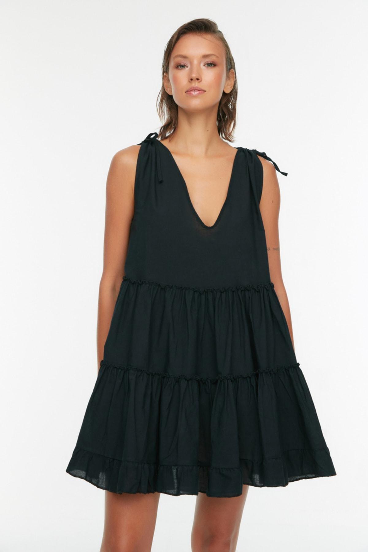 Pack Dress Frills Ruffle Mini, , large image number 1
