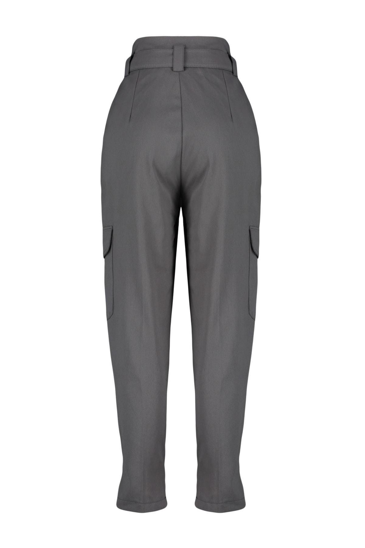 Grey Cargo Pants, , large image number 7