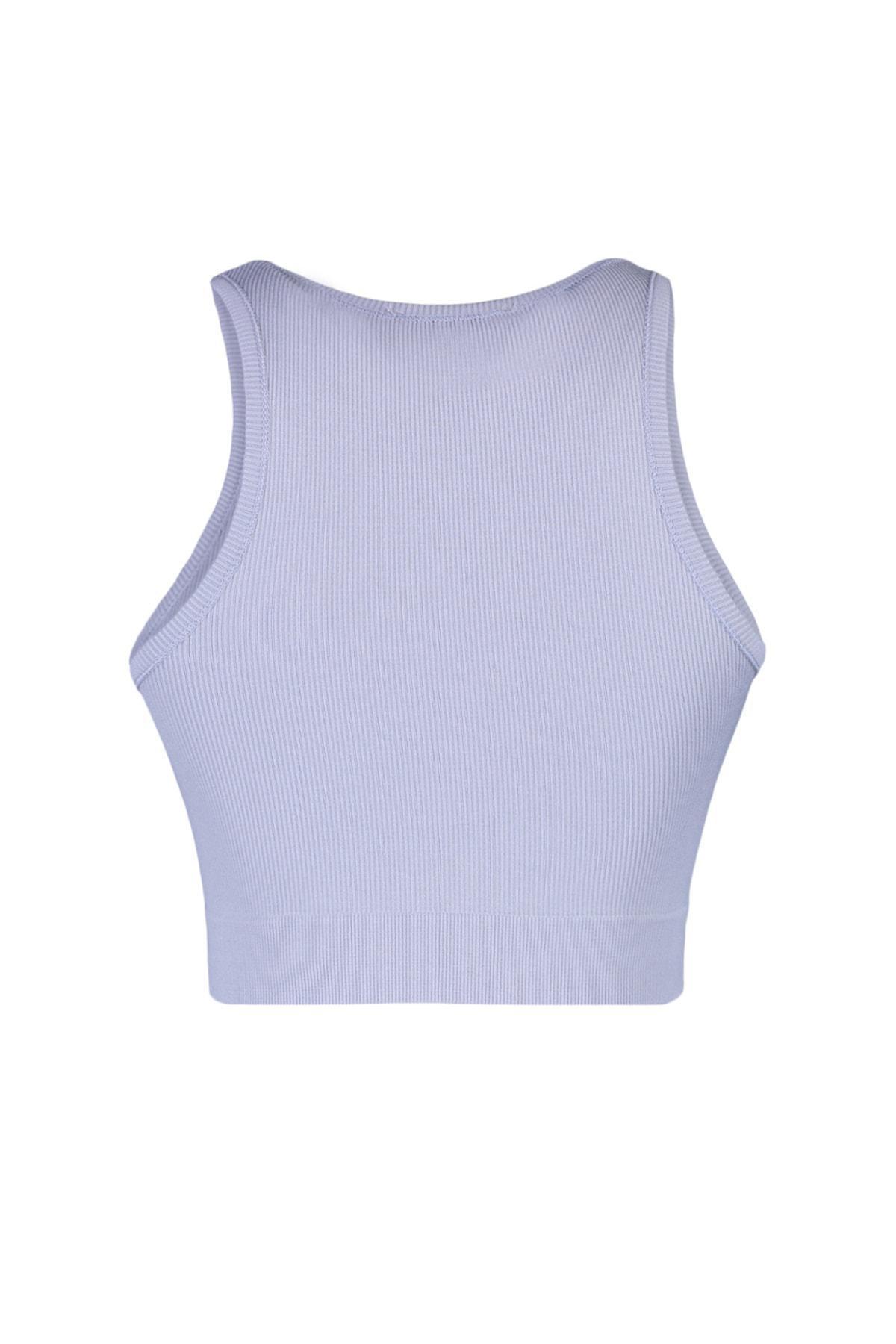 Grey Halterneck Sports Bra, , large image number 12