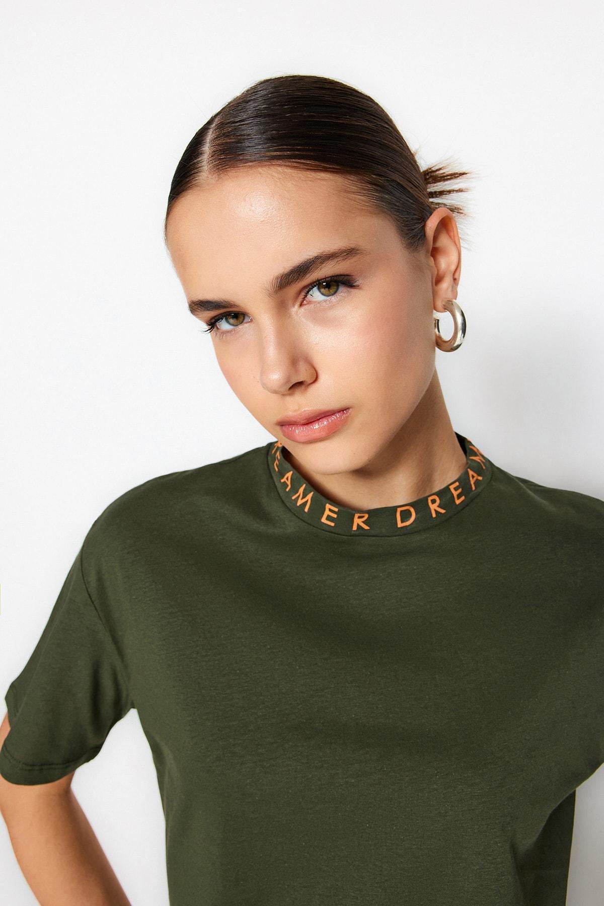 Green Regular Tshirt, , large image number 3