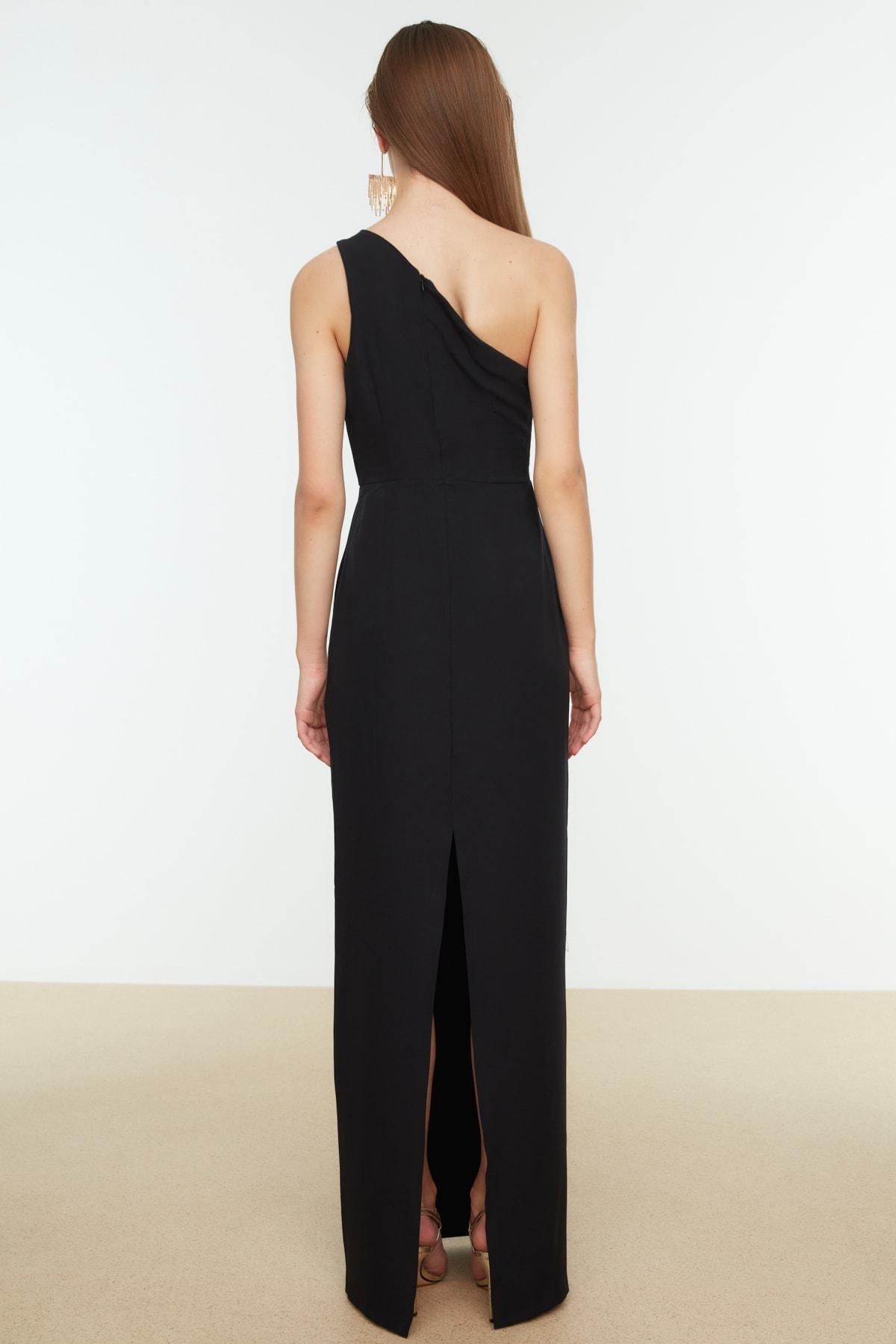 Black Mermaid Occasionwear Maxi Dress, , large image number 5