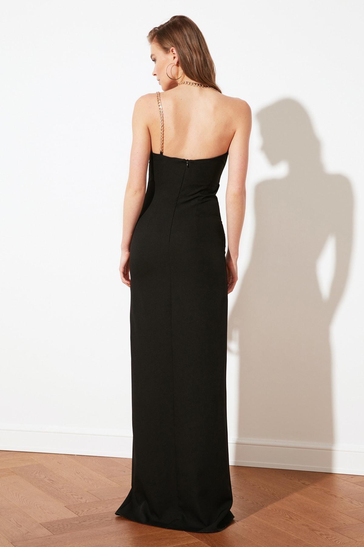 Black Shift Occasionwear Dress, , large image number 4