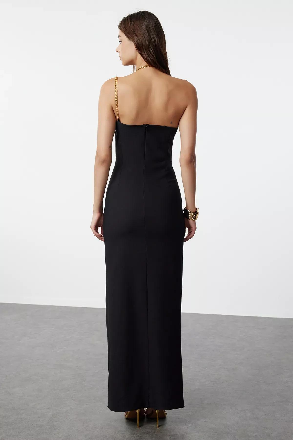 Black Shift Occasionwear Dress, , large image number 8