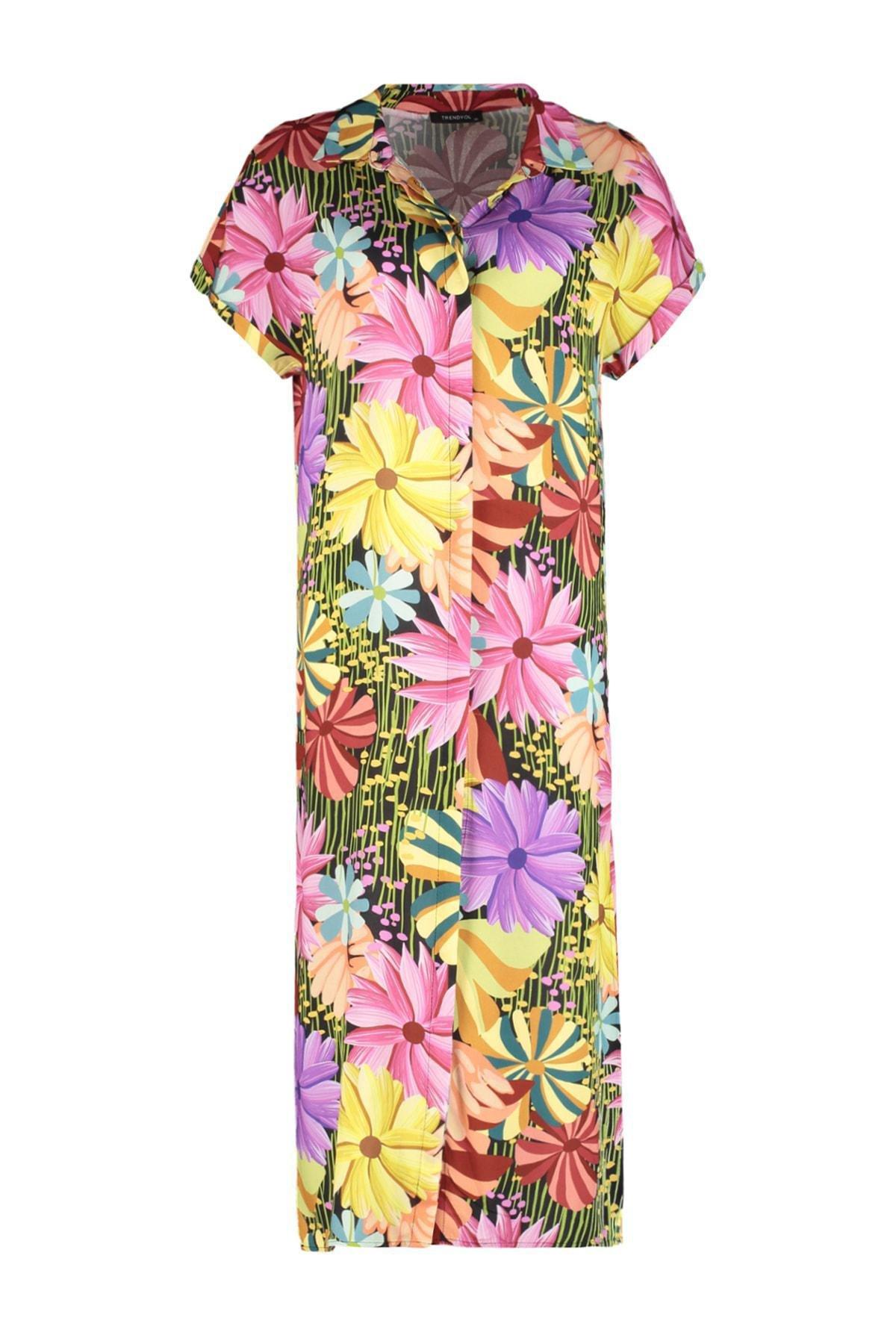 Pink Relaxed Floral Shirt, , large image number 0