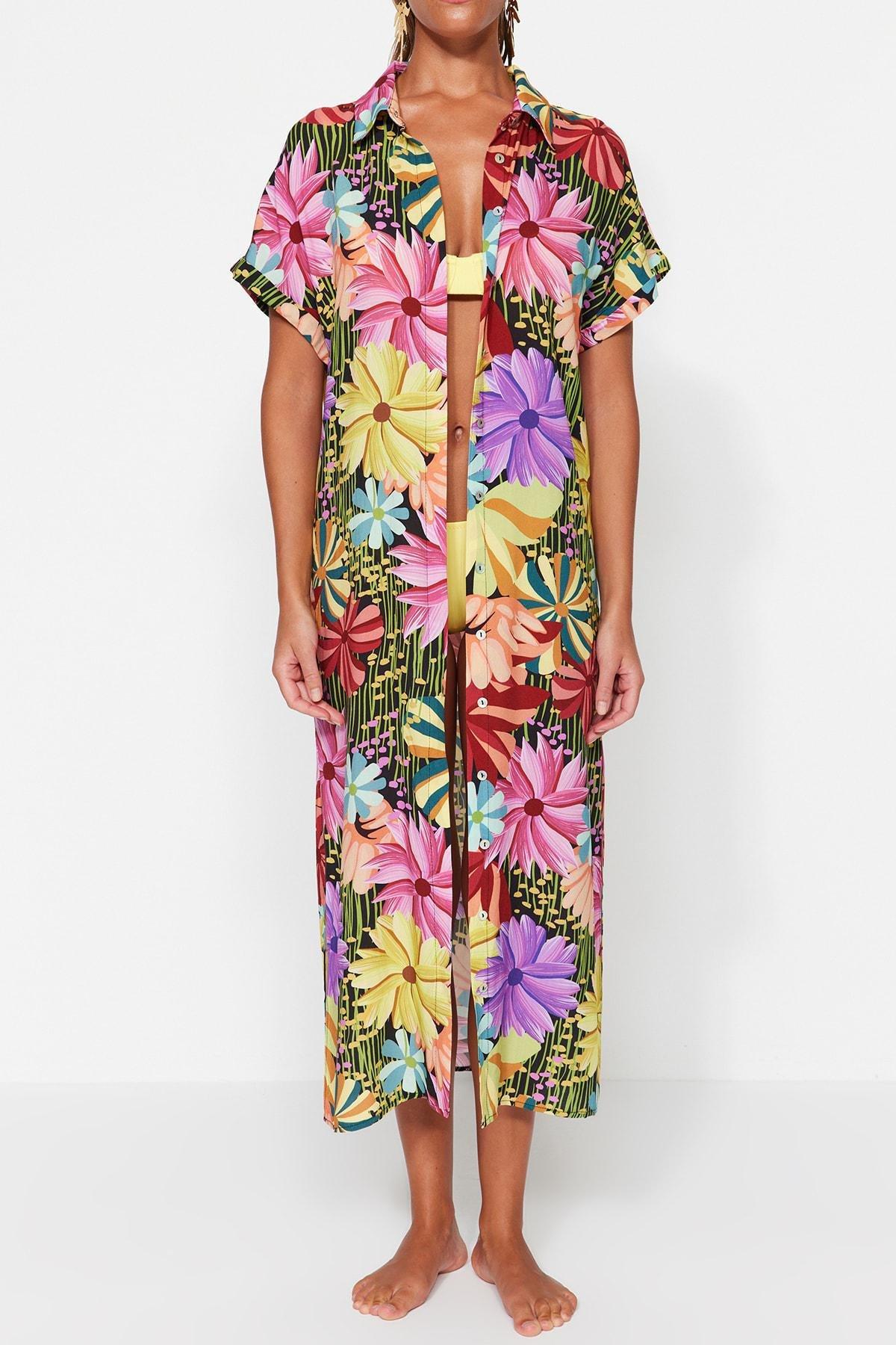 Pink Relaxed Floral Shirt, , large image number 3