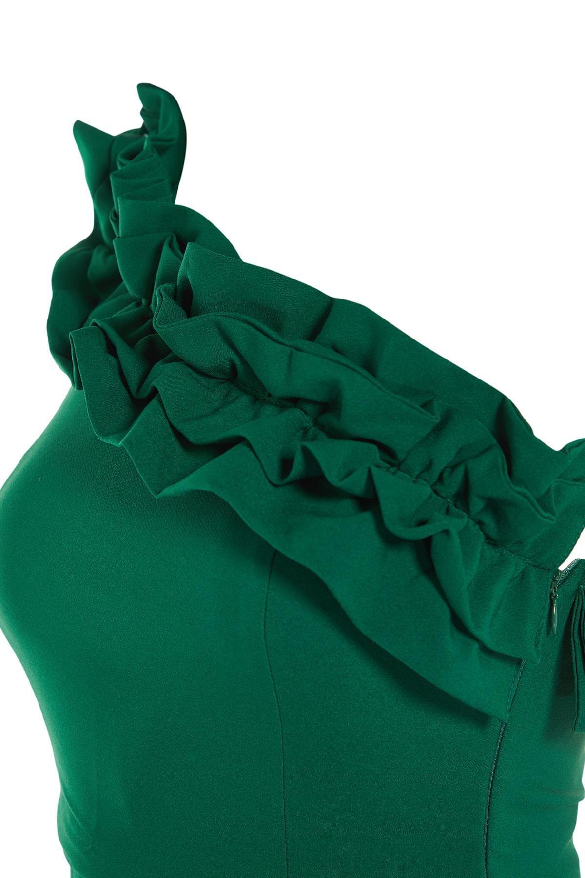 Green Shift Occasionwear Dress, , large image number 6