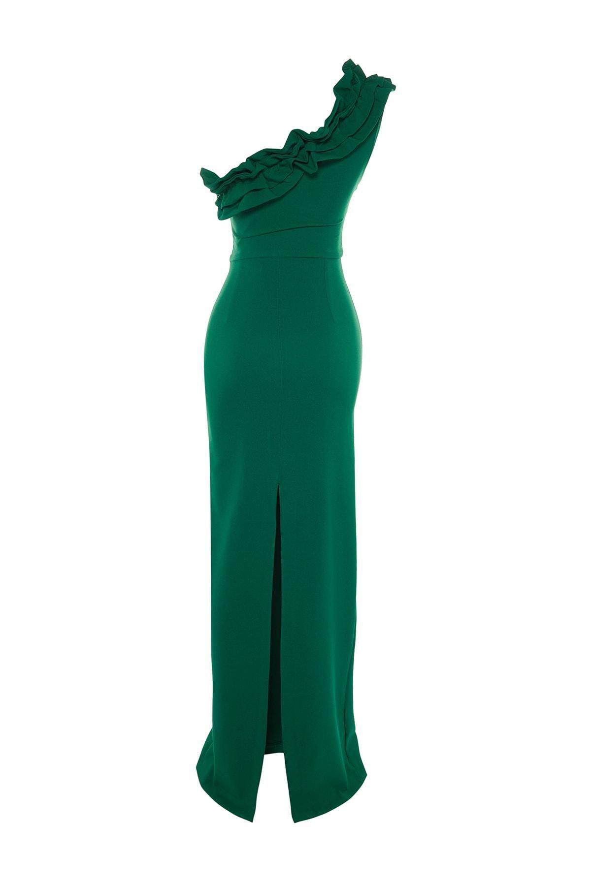 Green Shift Occasionwear Dress, , large image number 8