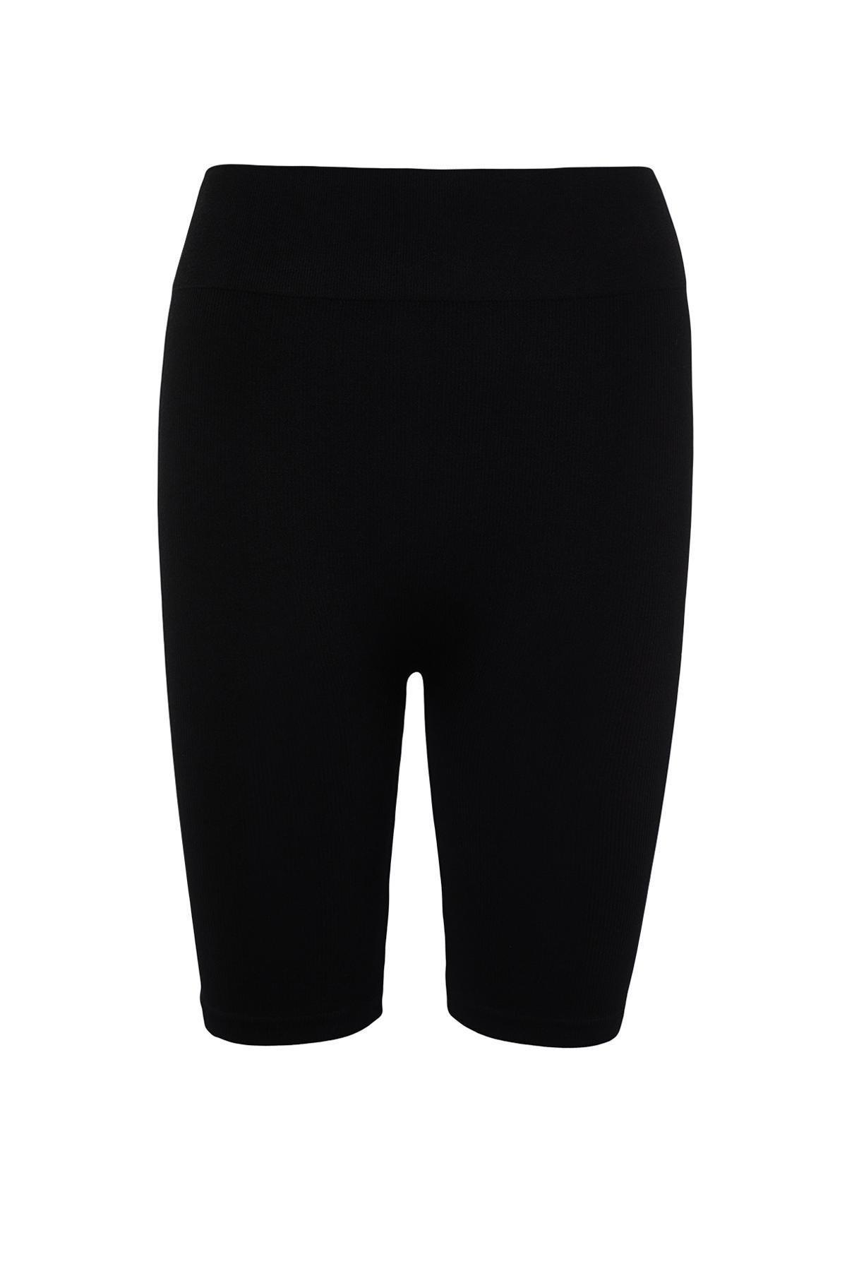 Black High Waist Leggings, , large image number 5