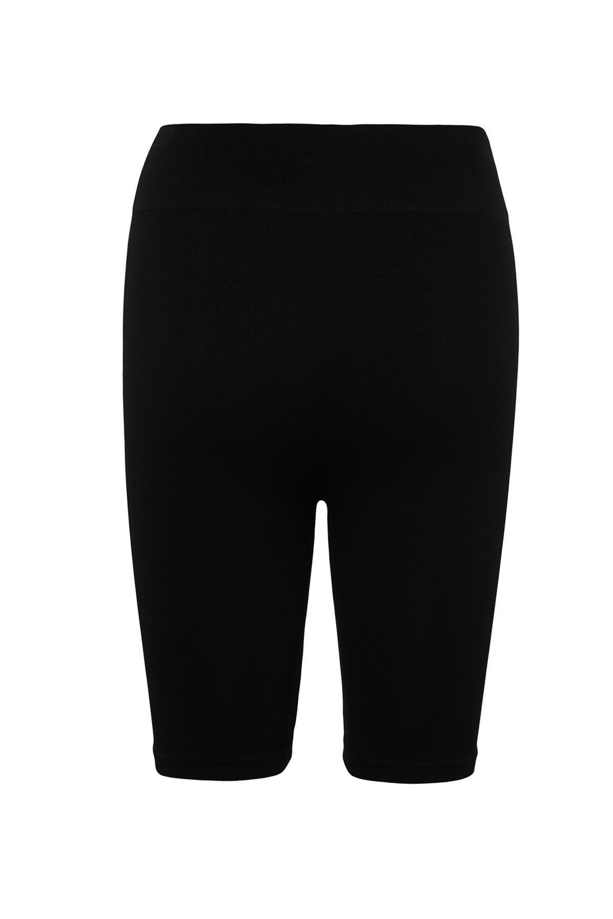 Black High Waist Leggings, , large image number 6