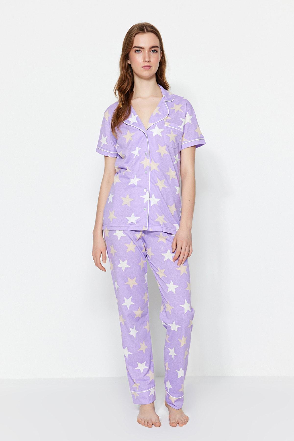 Purple Fitted Blouse, , large image number 3