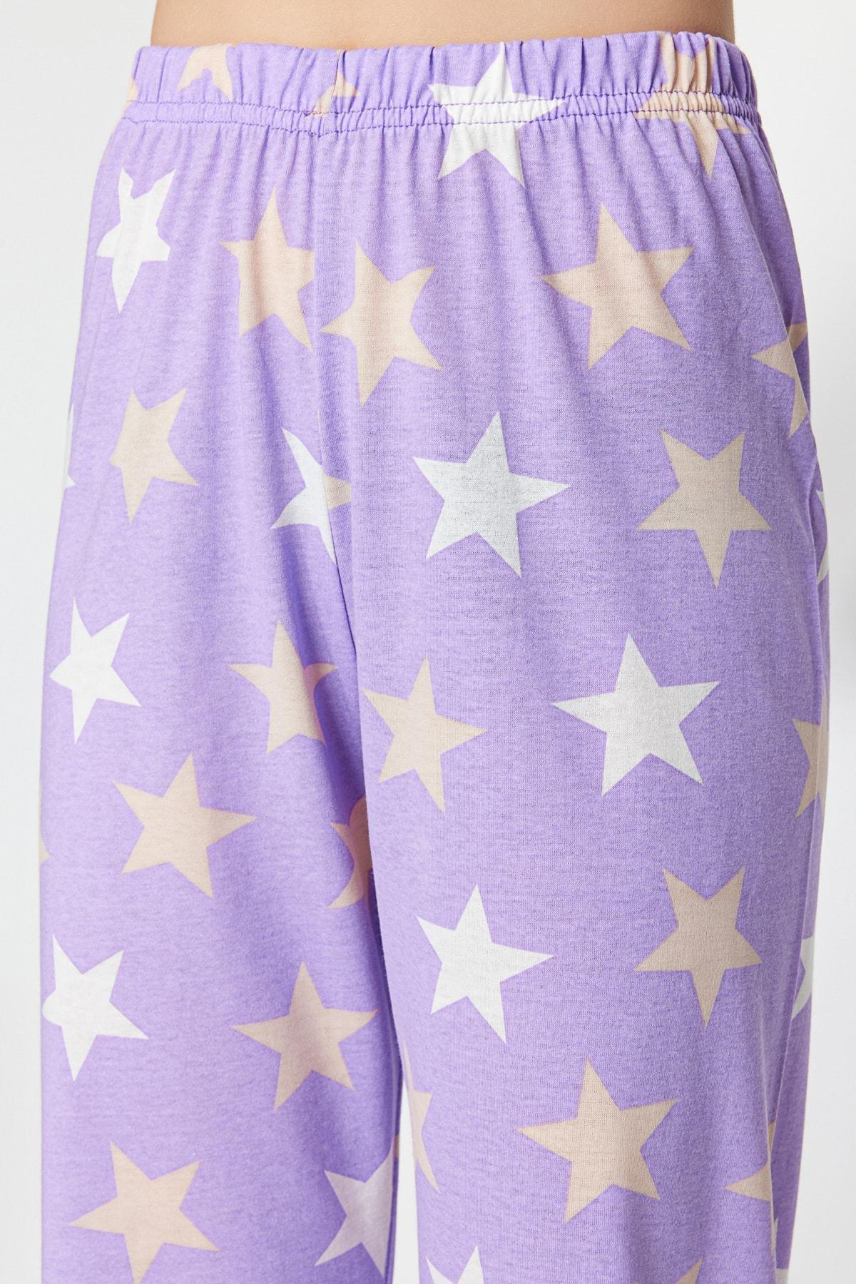 Purple Fitted Blouse, , large image number 4