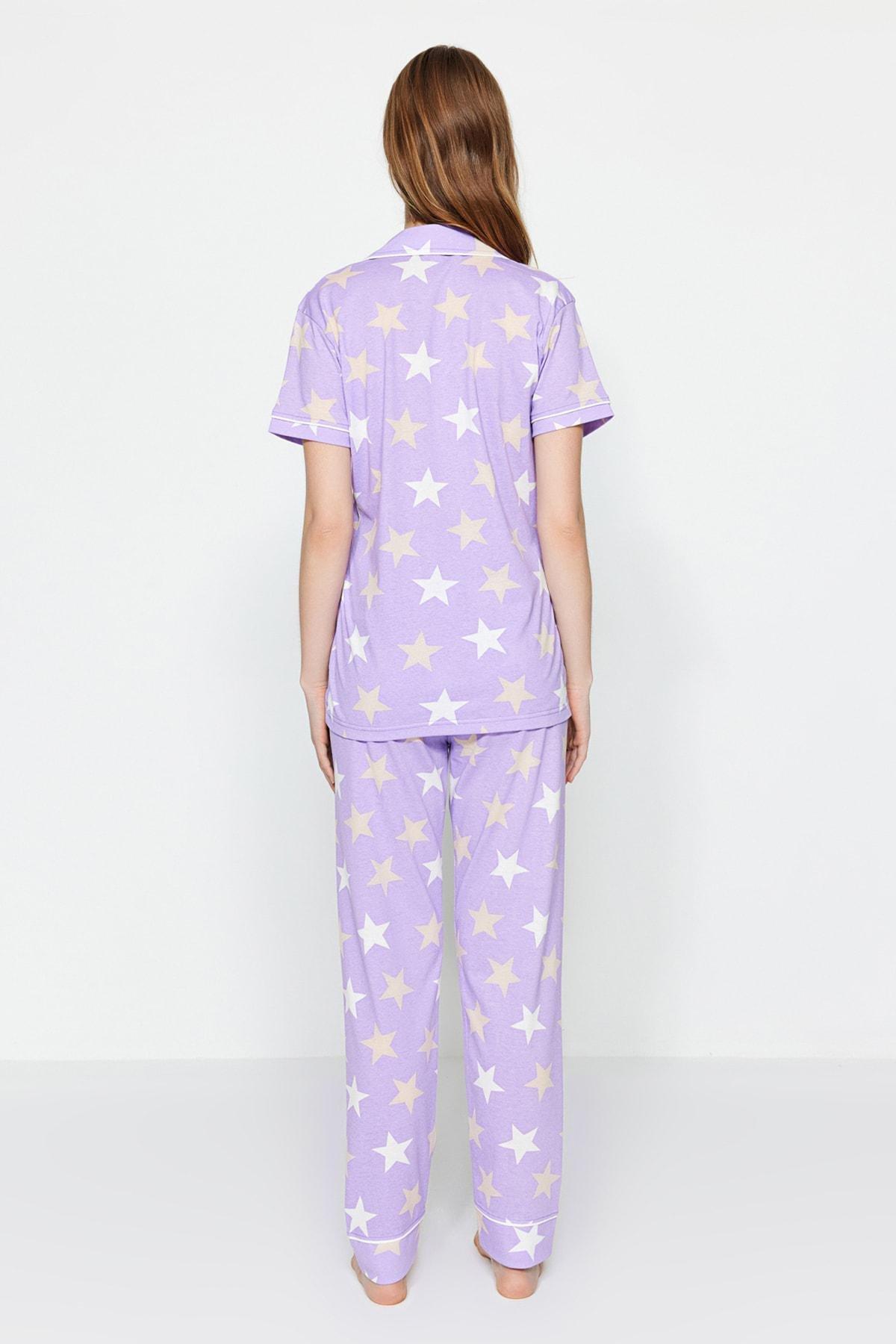 Purple Fitted Blouse, , large image number 5