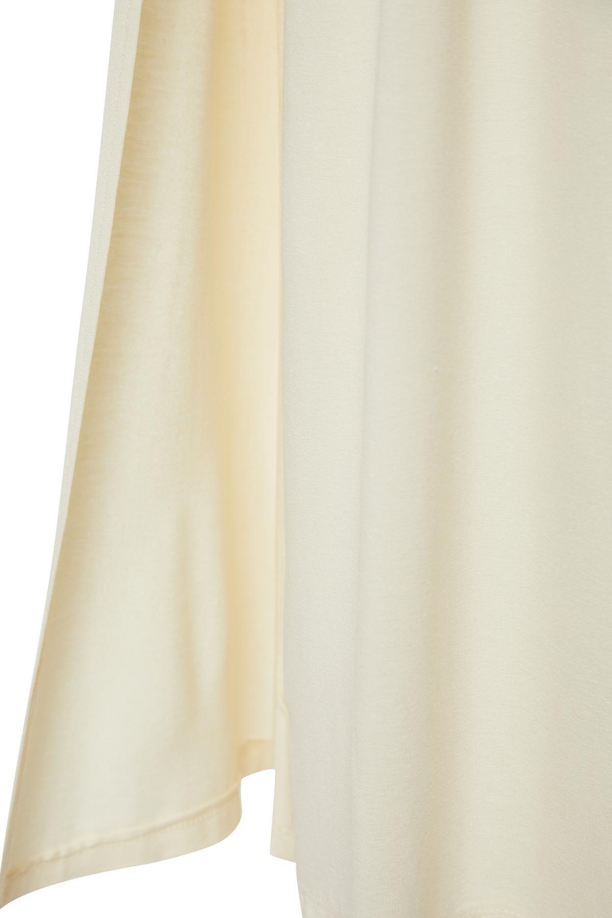 Ecru Bridal Knitted Beach Dress, , large image number 5