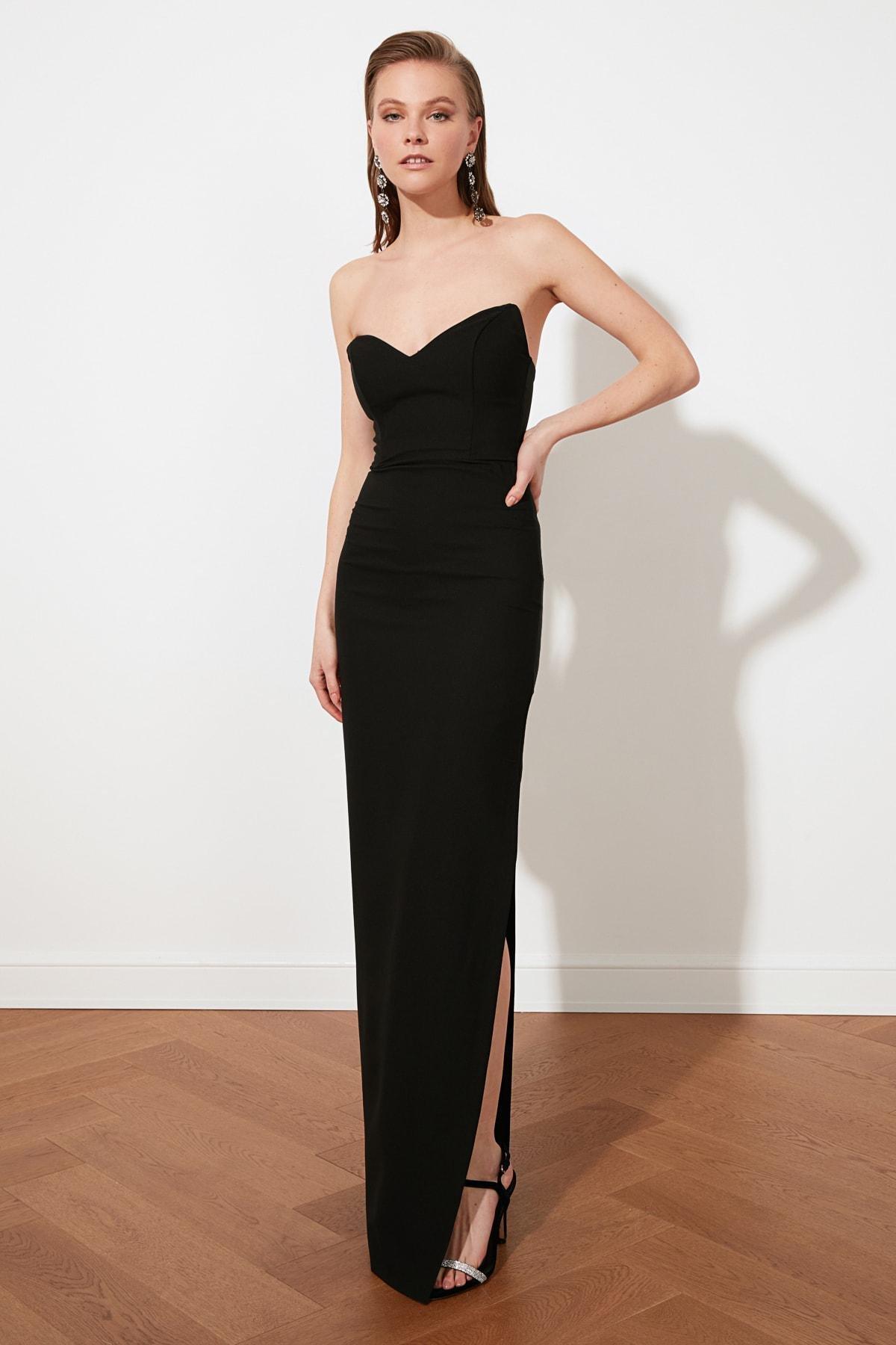 Black Bodycon Occasionwear Dress, Black, large image number 0