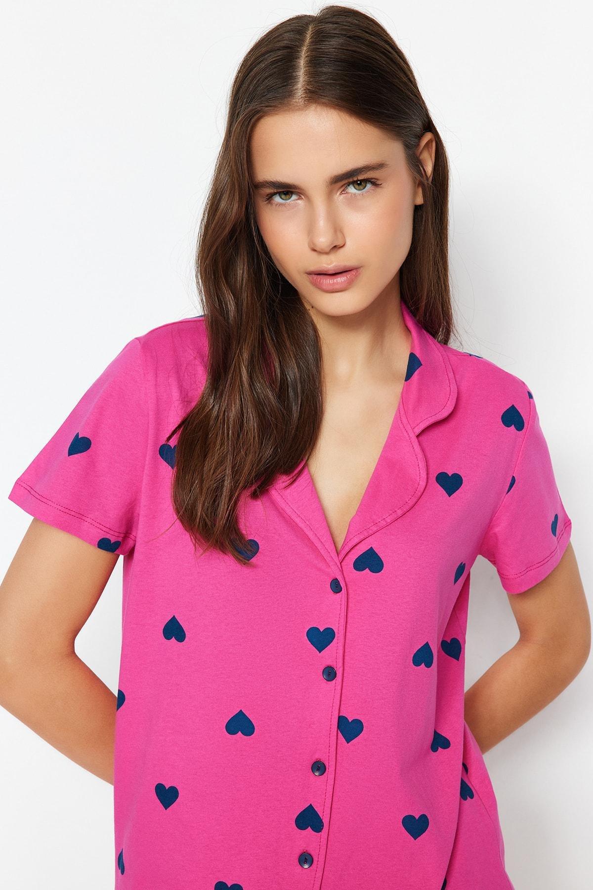 Pink Heart Pajama, Set Of 2, , large image number 1