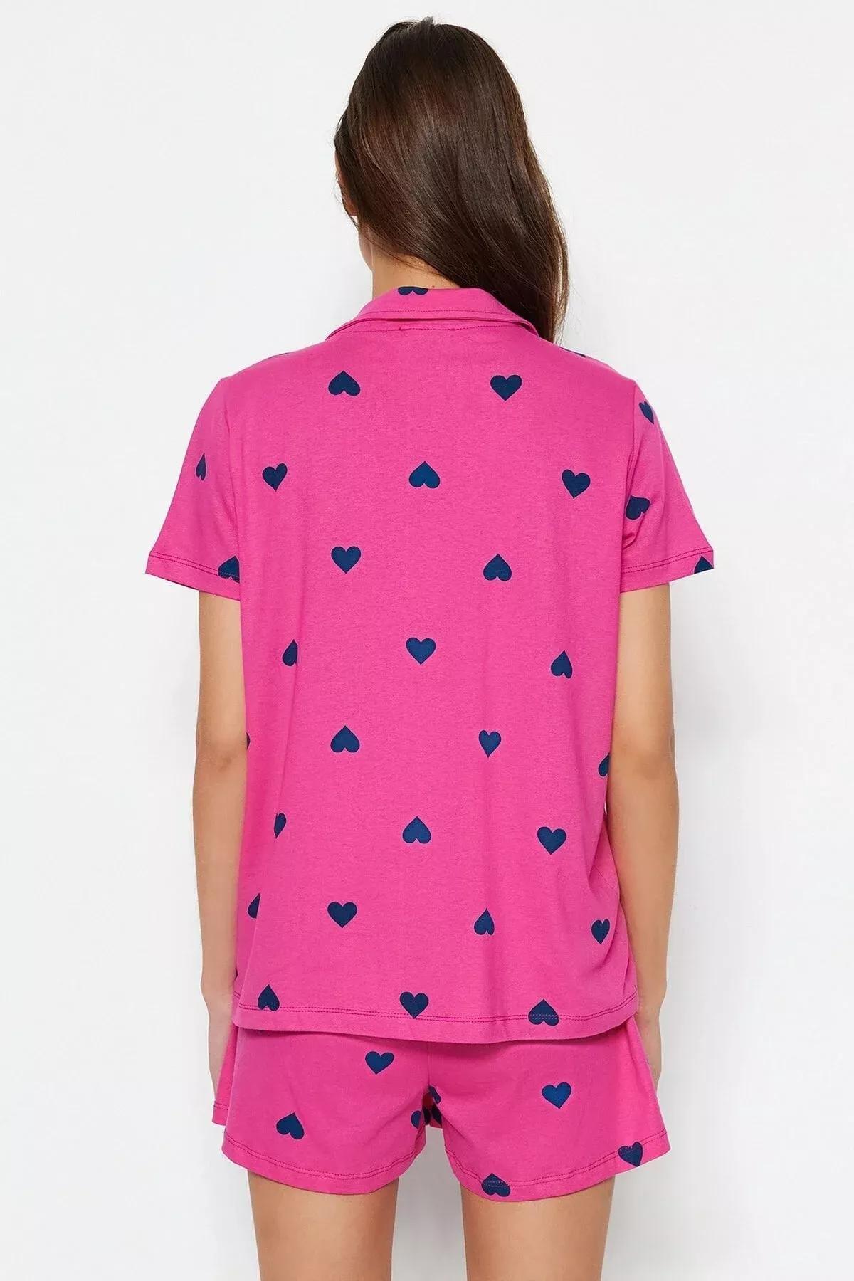 Pink Heart Pajama, Set Of 2, Pink, large image number 6