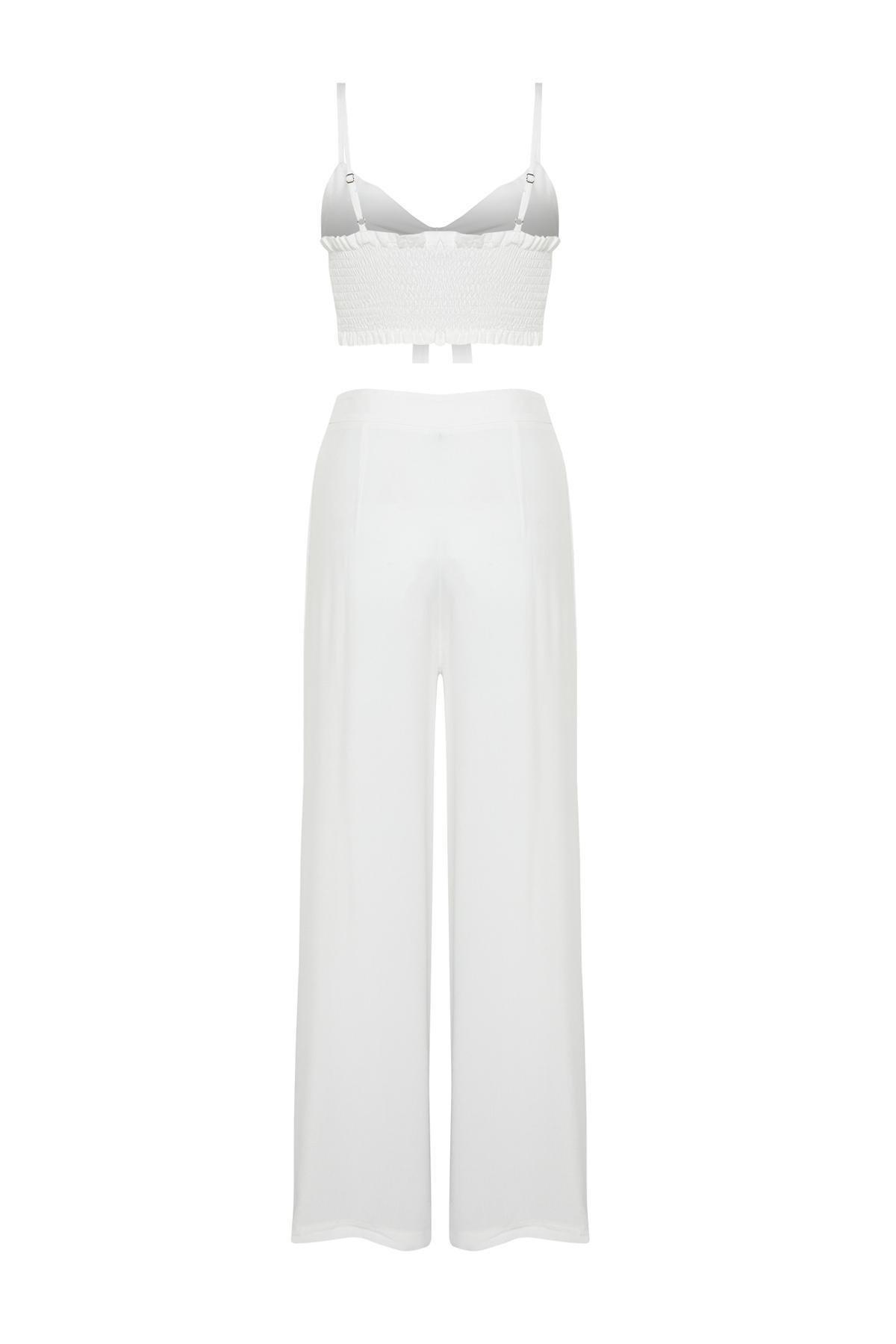 Ecru Bridal Co-Ord Set, , large image number 6