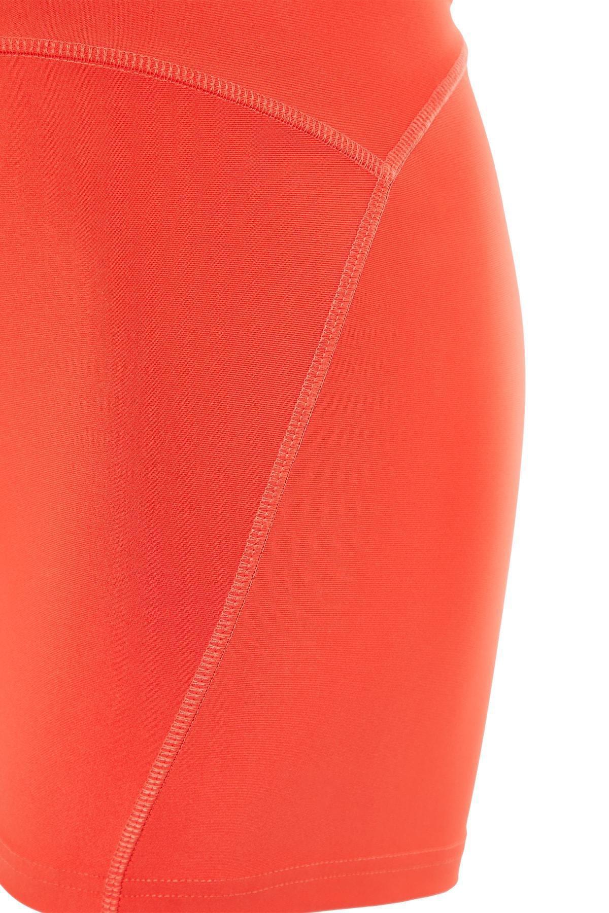 Red High Waist Leggings, , large image number 8