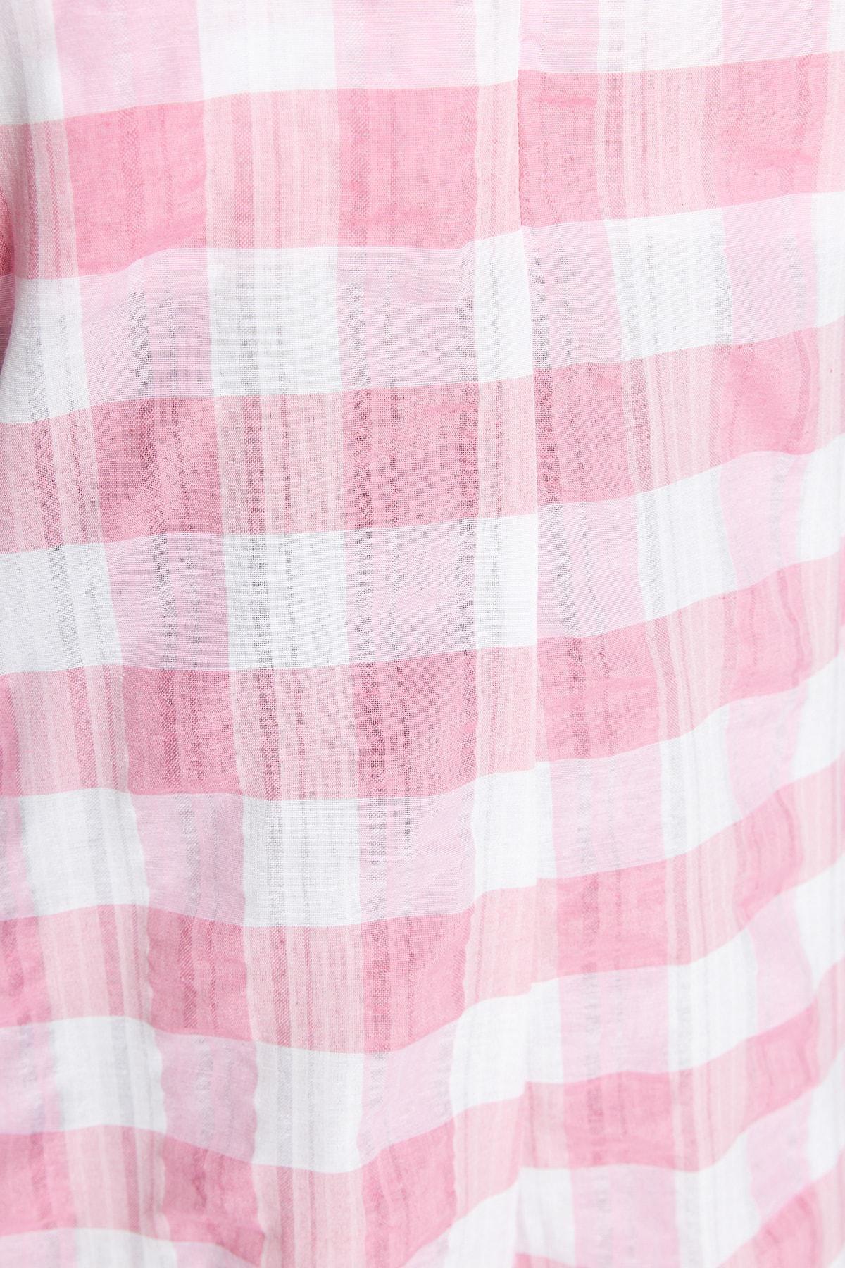Pink Plaid Jumpsuit, , large image number 8