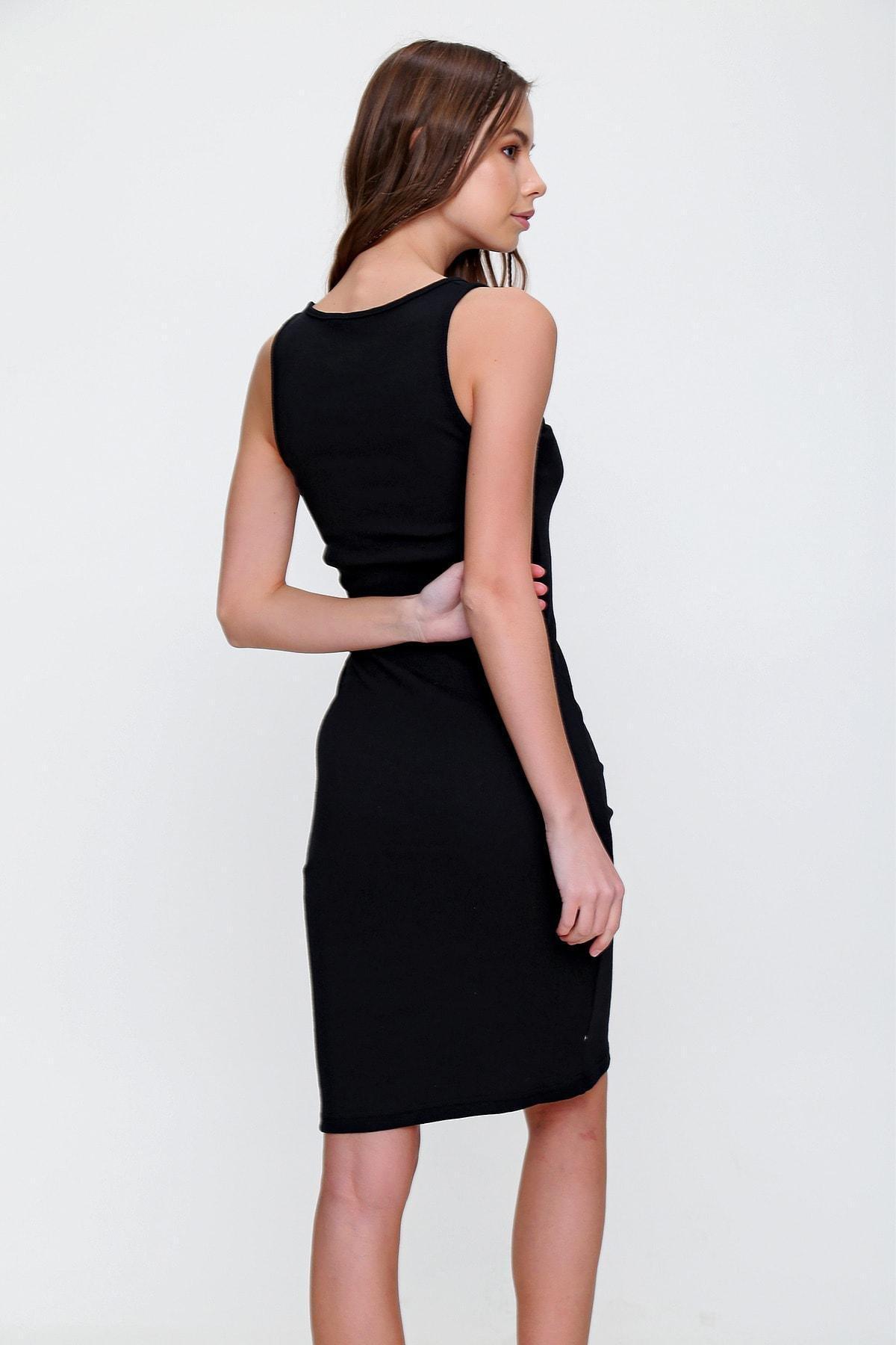 Black Bodycon Dress, , large image number 3