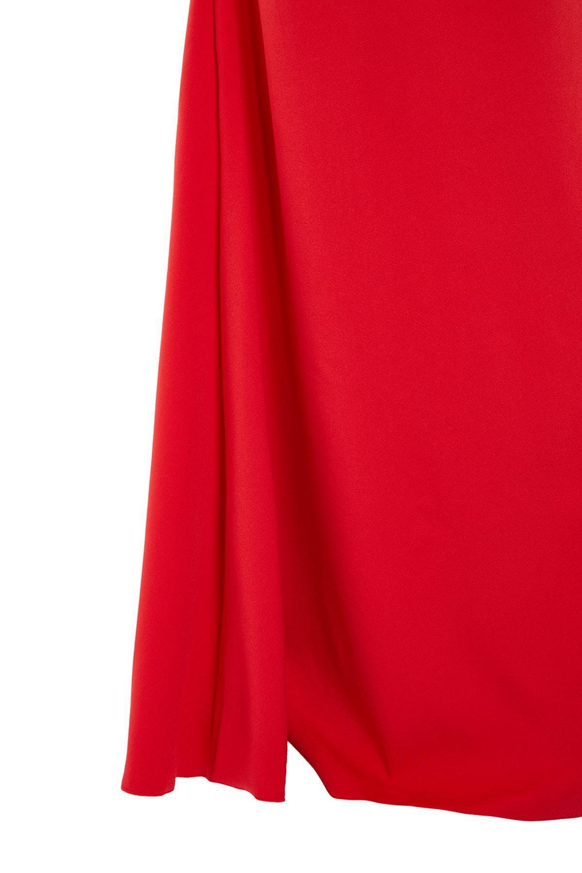 Red Mermaid Occasionwear Dress, , large image number 8