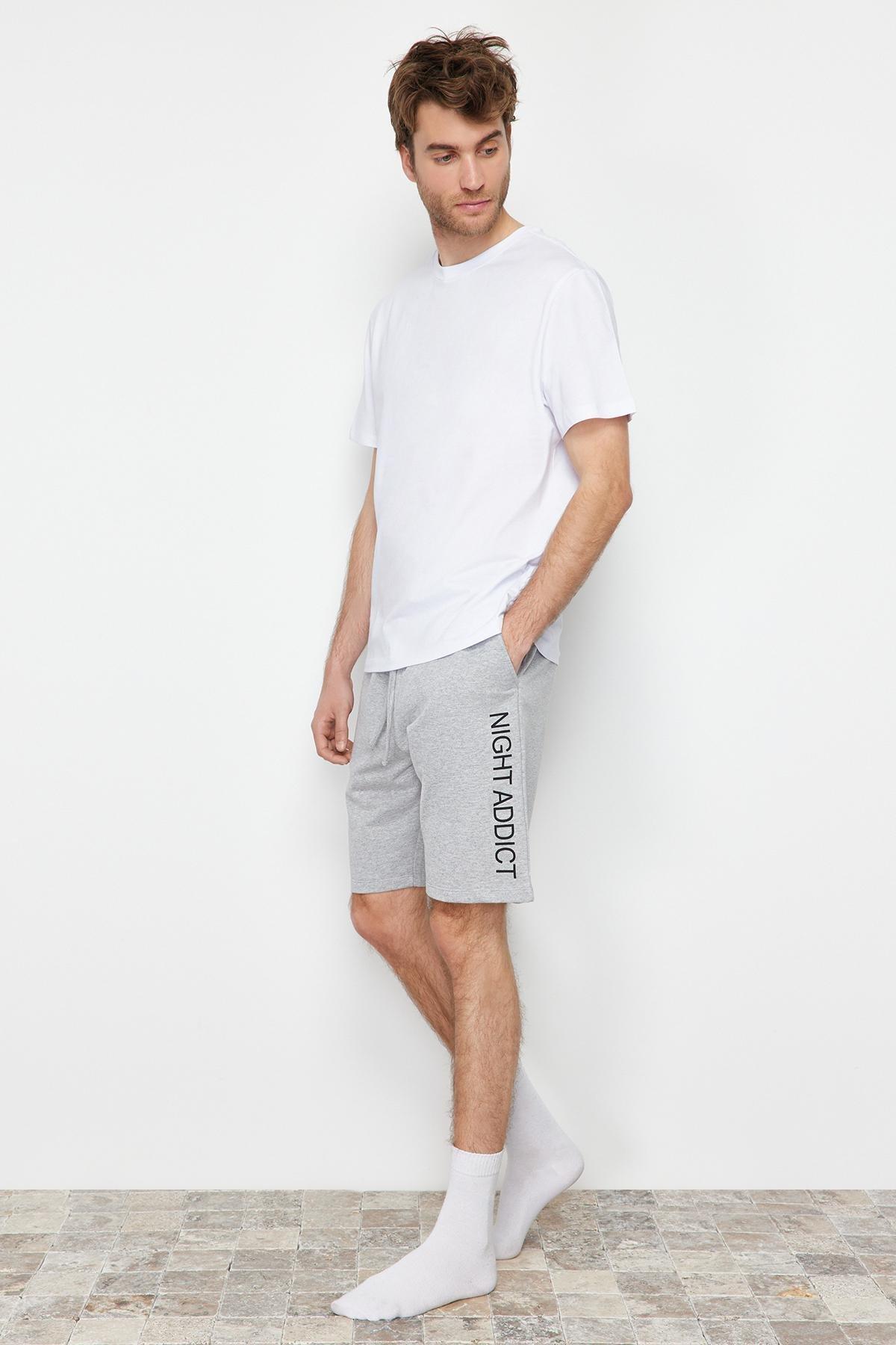 White Cotton Pajama Set, , large image number 1
