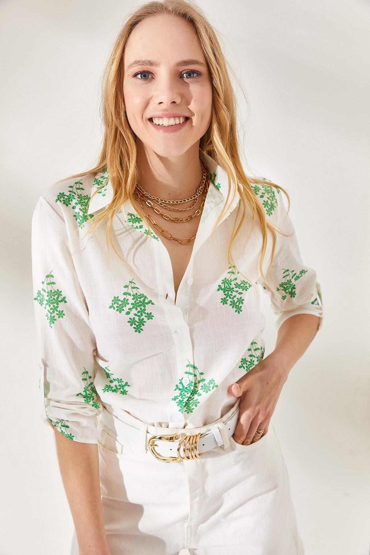 Floral Button Down Shirt, , large image number 0