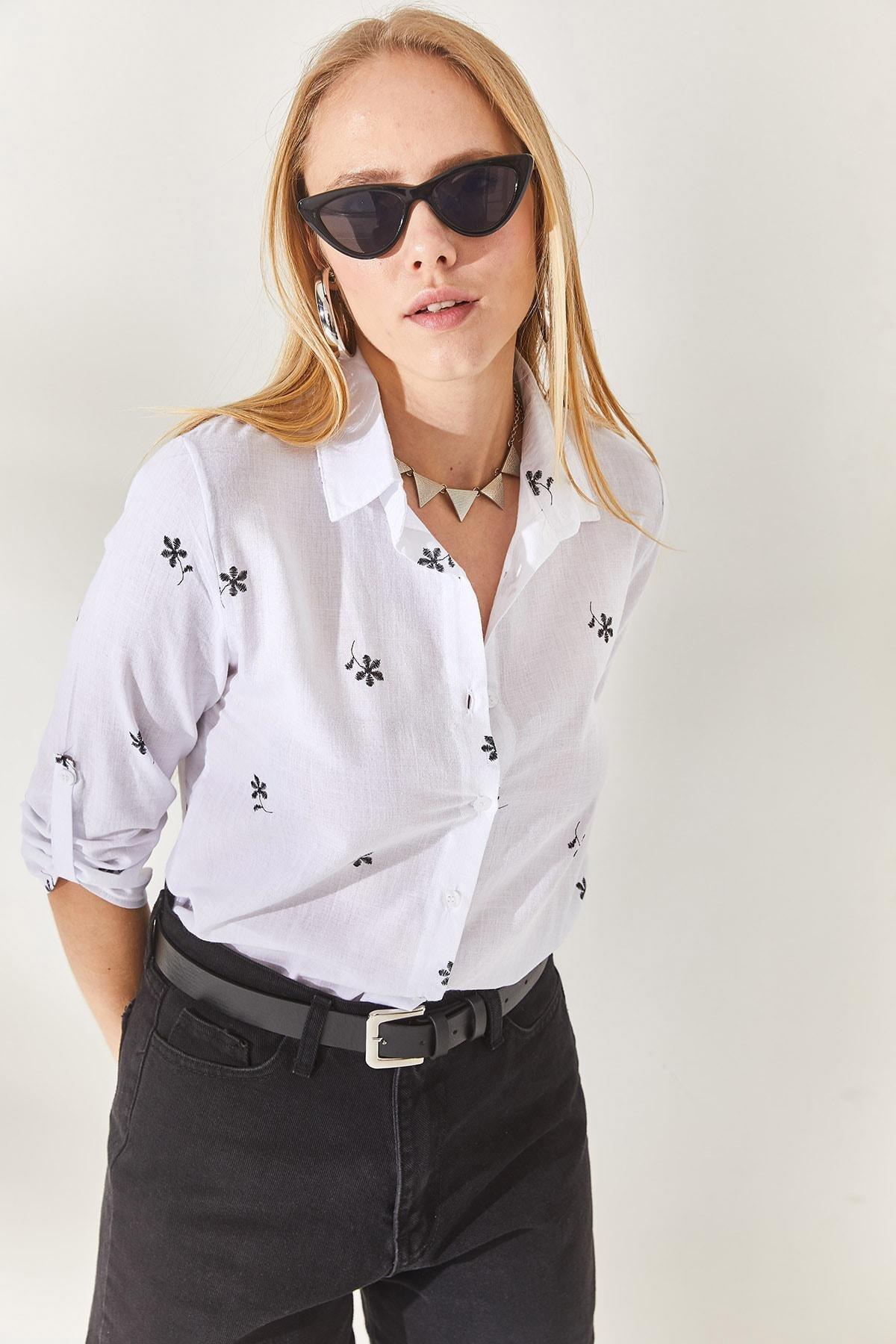 Multicolour Shirt With Foldable Sleeves, , large image number 2