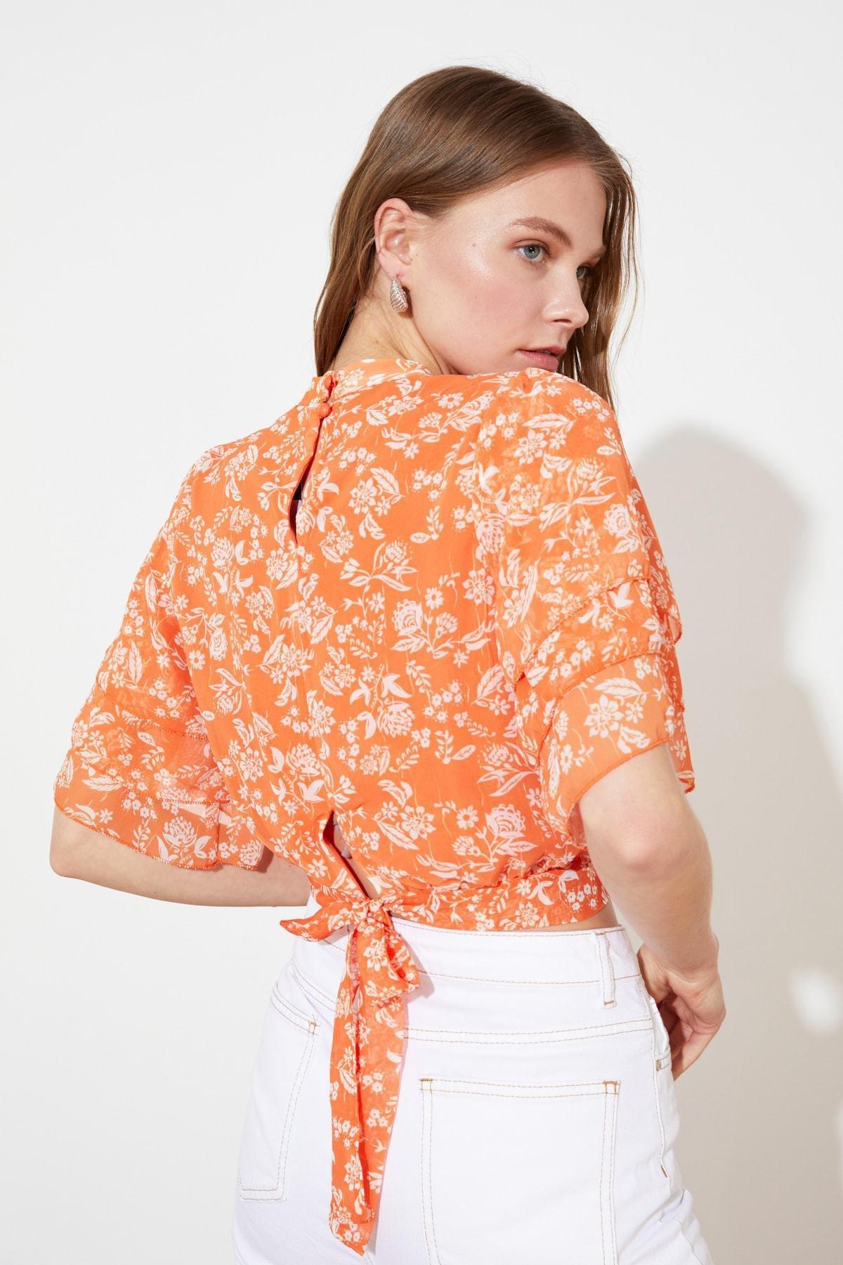 Multicolour Floral Blouse, , large image number 0