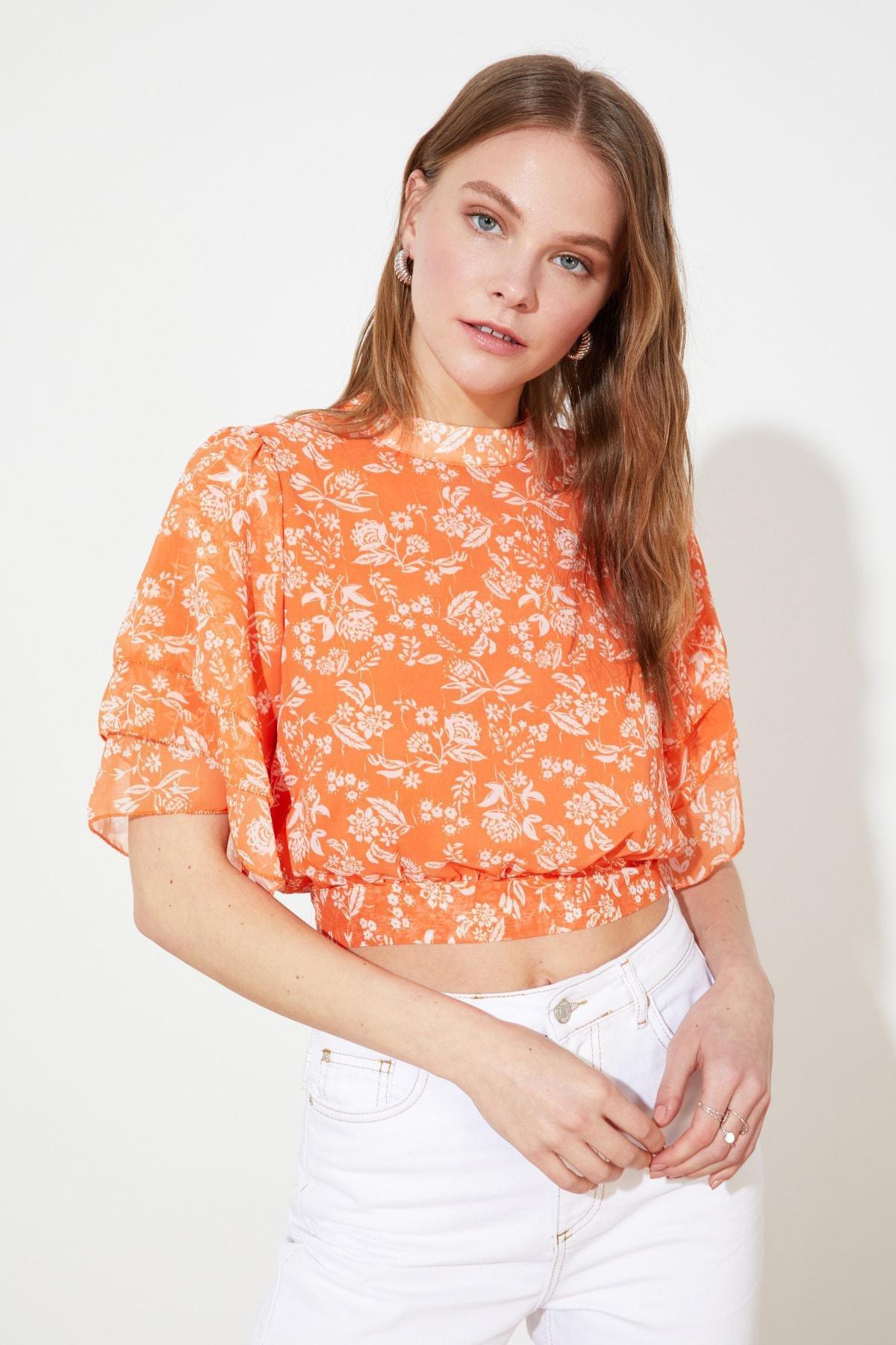 Multicolour Floral Blouse, , large image number 2