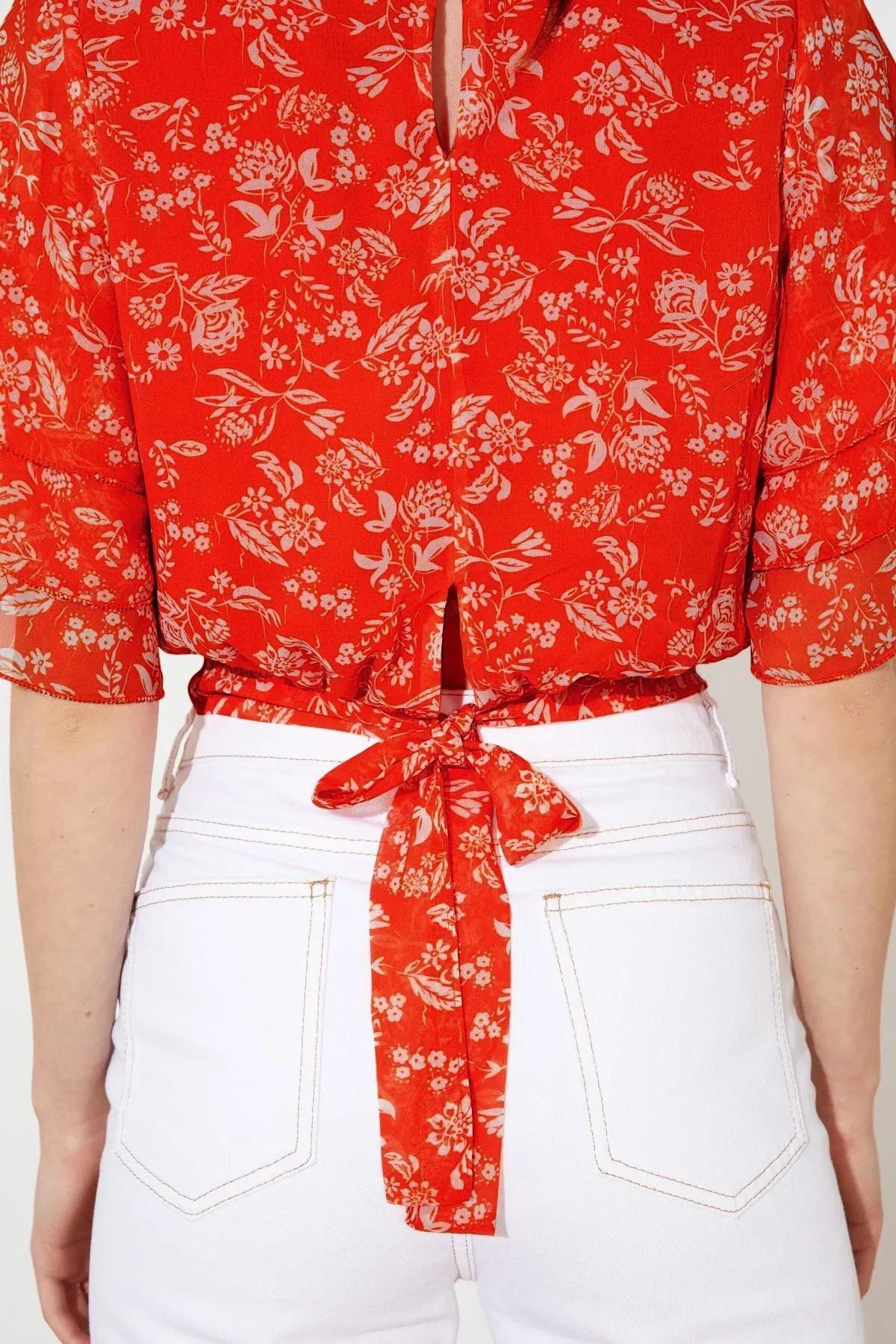 Multicolour Floral Blouse, Multicolor, large image number 3