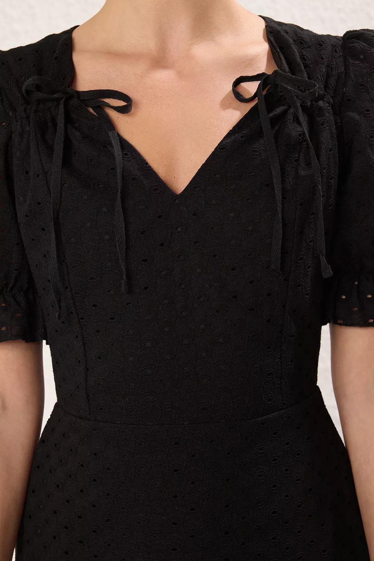 Lace Baby Doll Mini Dress, , large image number 2