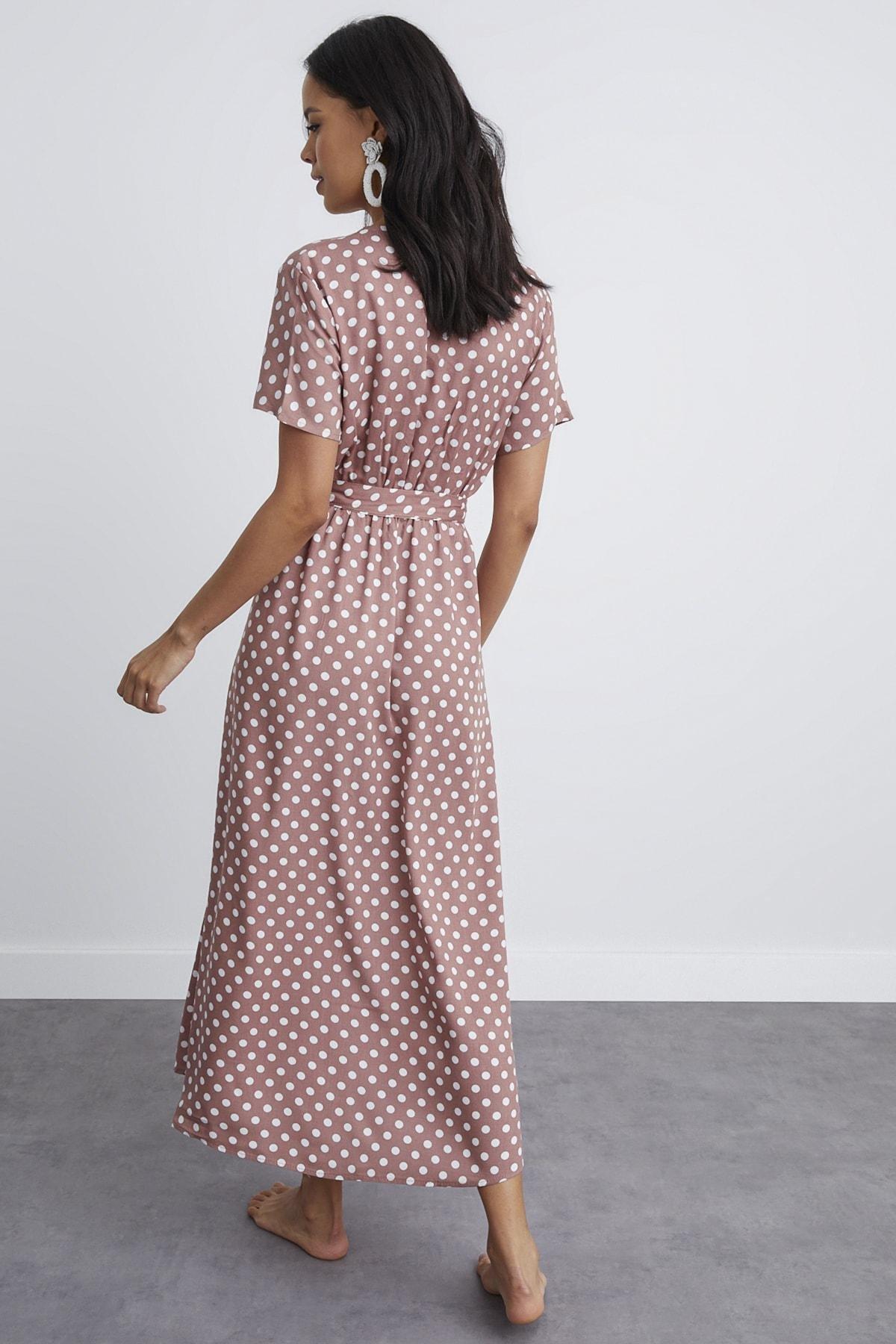 Pink Polka Dot Dress, , large image number 2