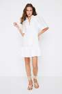 Trendyol - White Skater Mini Dress