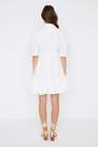 Trendyol - White Skater Mini Dress