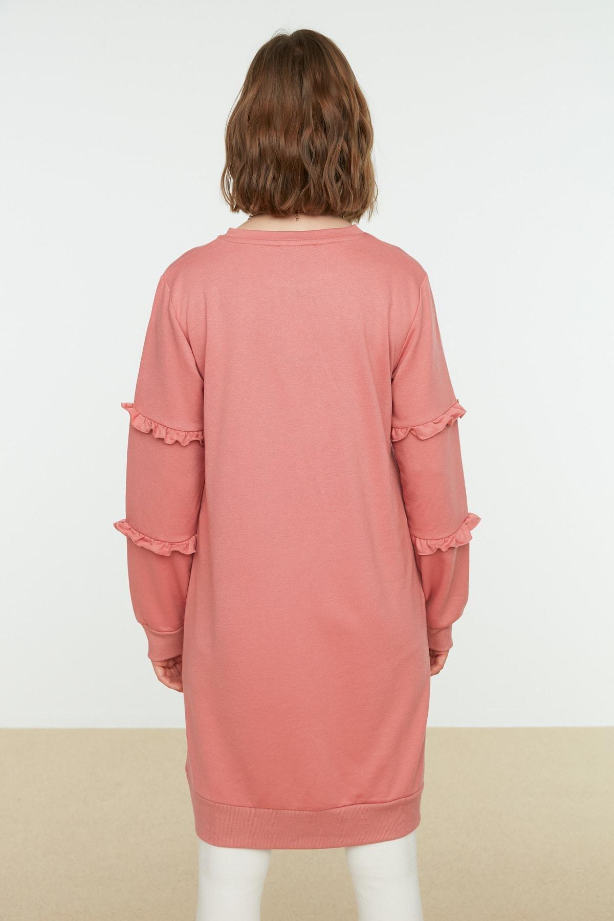Pink Crew Neck Tunic, , large image number 4