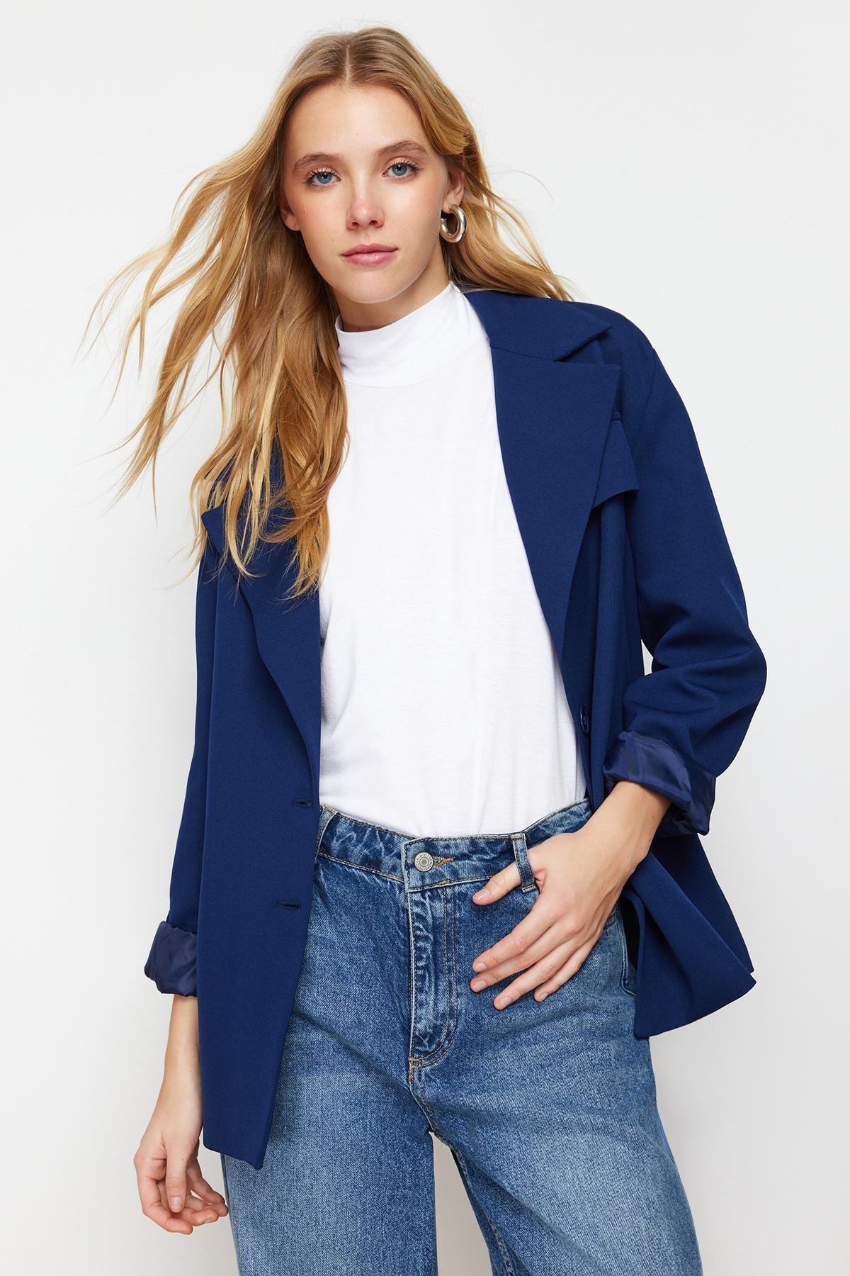 White Turtleneck Tunic, , large image number 8